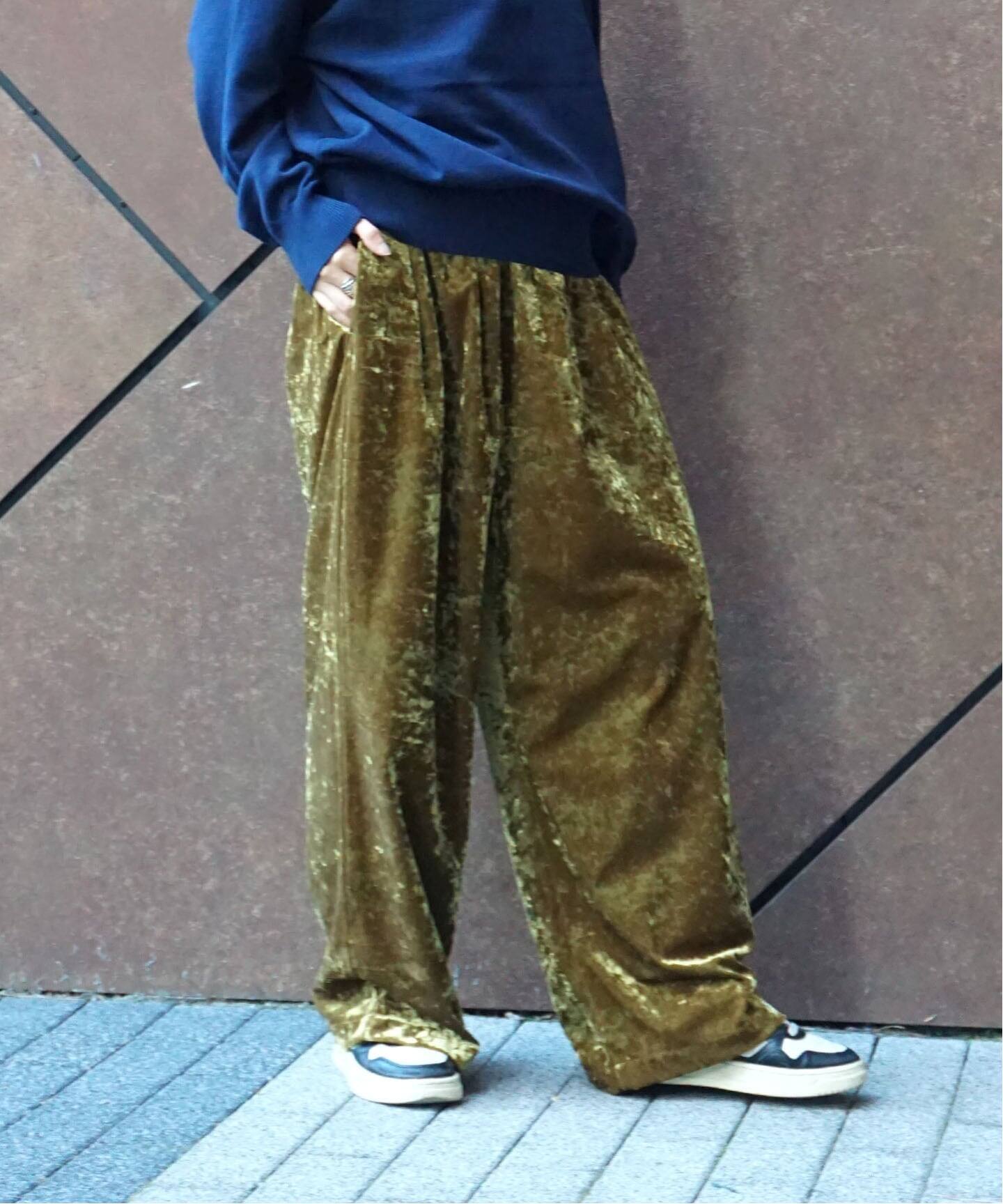 ベロア イージーパンツ（その他パンツ）｜journal standard luxe 