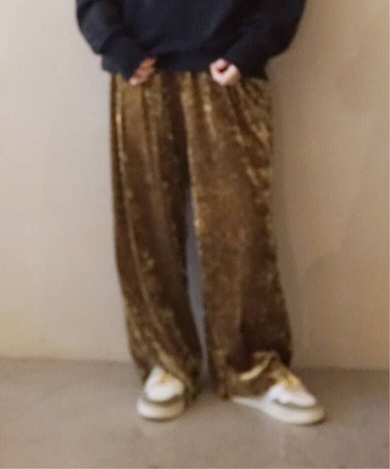 ベロア イージーパンツ（その他パンツ）｜journal standard luxe  