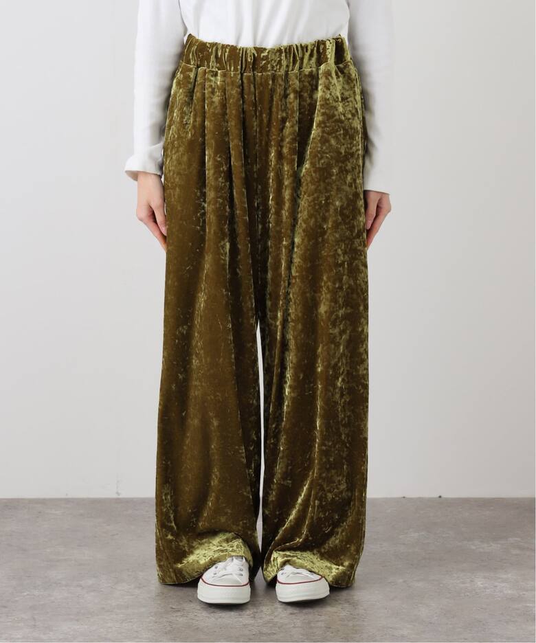 ベロア イージーパンツ（その他パンツ）｜journal standard luxe  