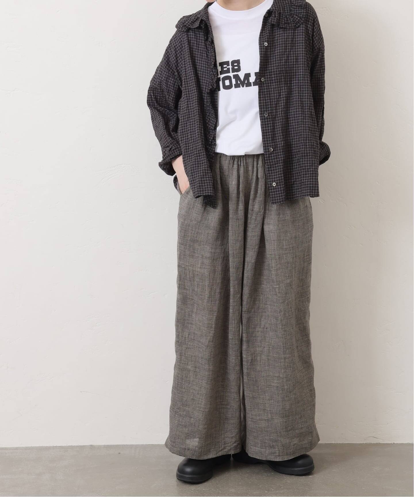 ジャーナルスタンダードラックス　リネンドットタックバルーンパンツ　Free リネンドット タックバルーンパンツ（その他パンツ）｜journal