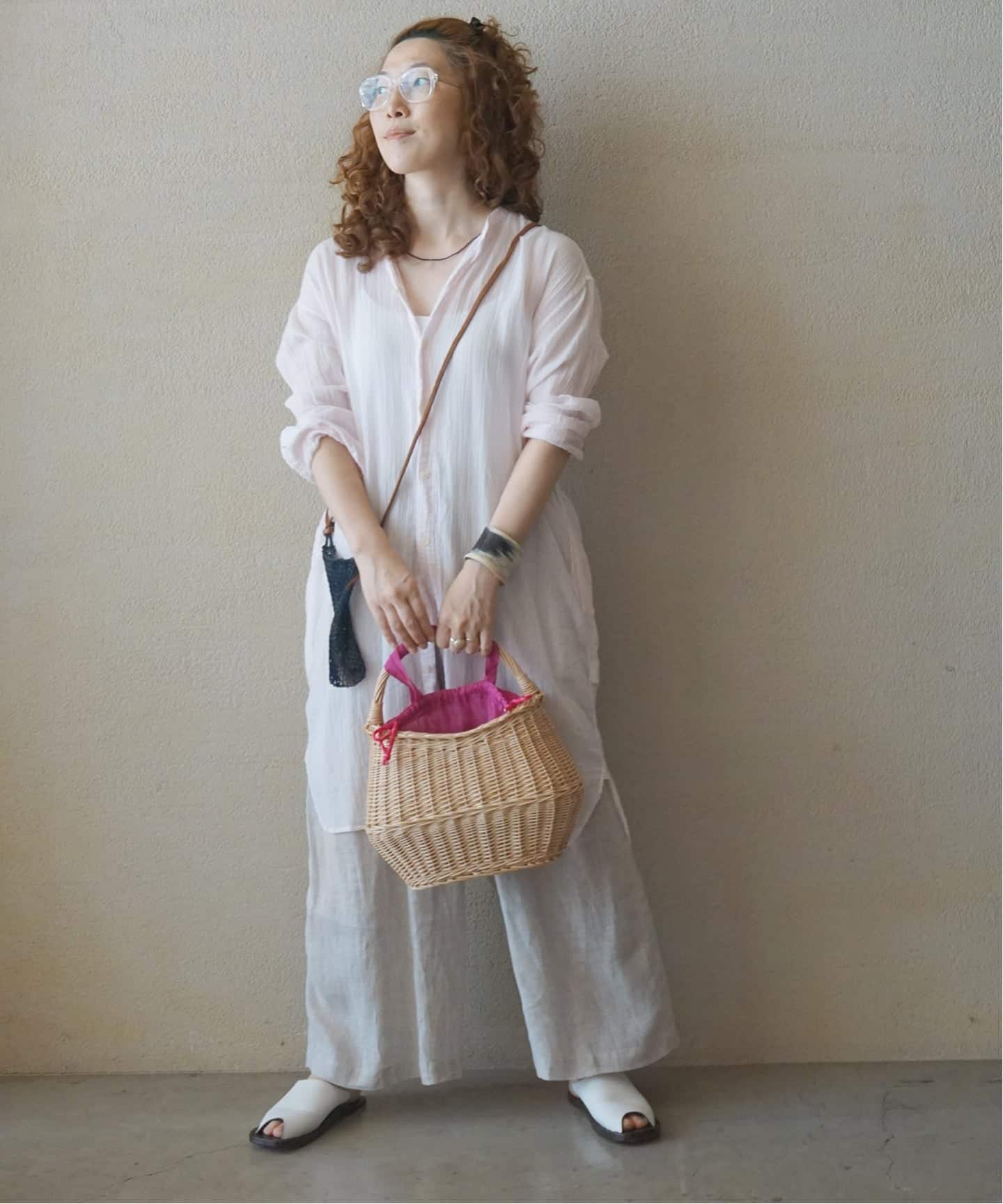 journal standard luxe■60リネンガーゼ タックパンツ 60リネンガーゼ タックパンツ（その他パンツ）｜journal