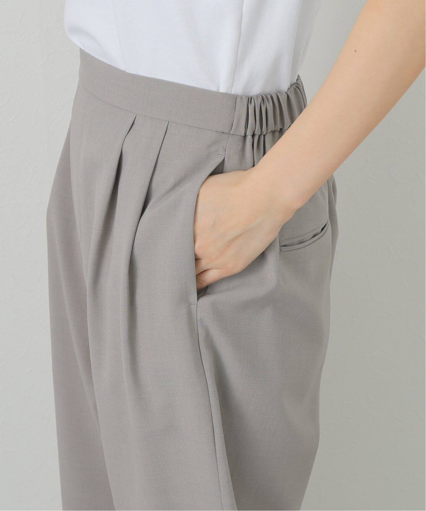 ジャーナルスタンダードラックス | ウェザーストレッチ タックパンツ ウーステッド タックパンツ（その他パンツ）｜journal standard