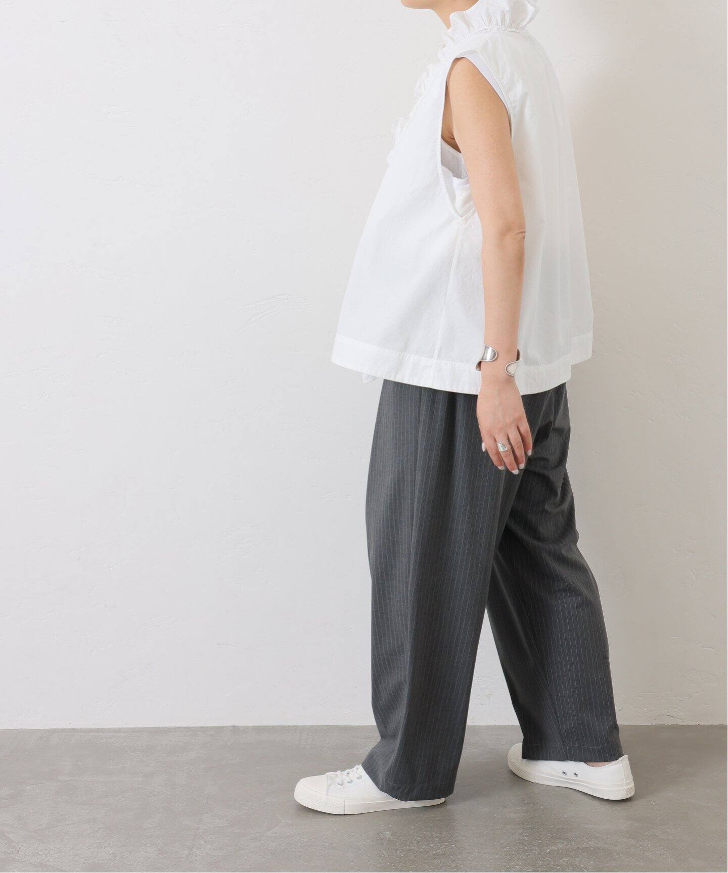 TRストレッチ 1タックパンツ（スラックス）｜journal standard