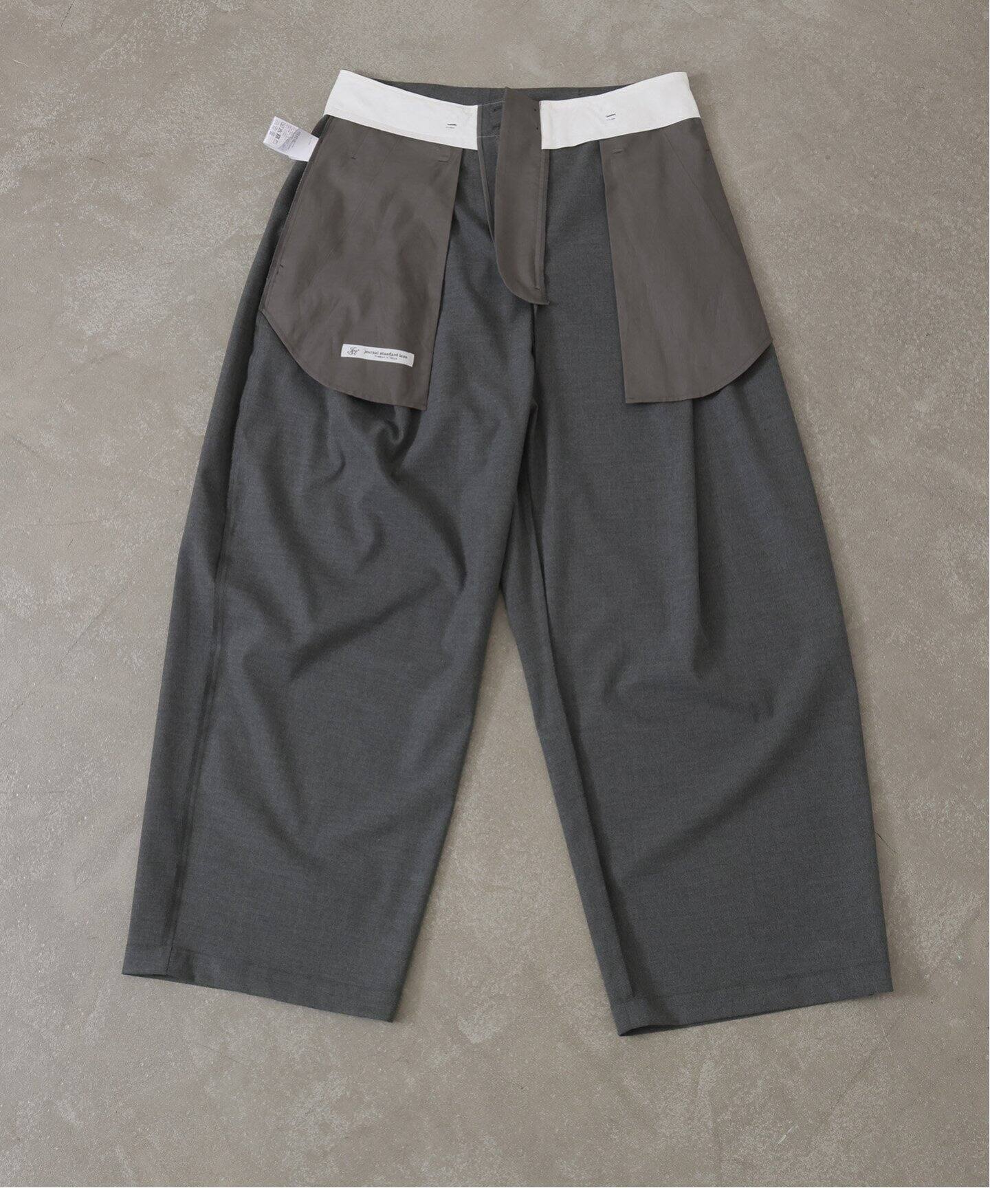 SUNDAY ハンサムワイド パンツ（スラックス）｜journal standard