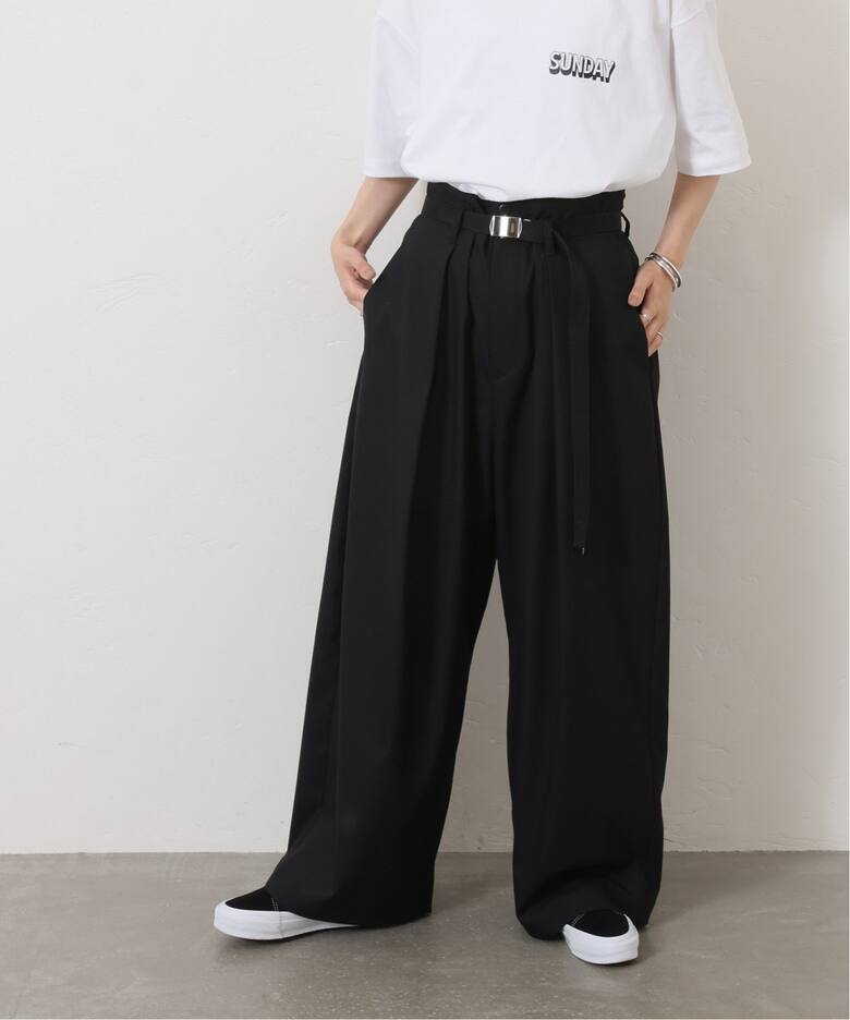 SUNDAY ハンサムワイド パンツ（スラックス）｜journal standard luxe  