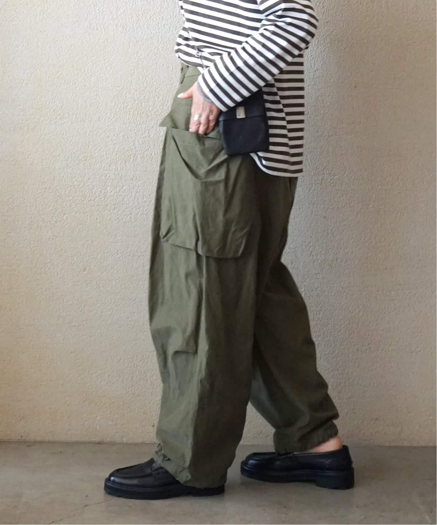 追加》ミリタリークロス カーゴパンツ（カーゴパンツ）｜journal