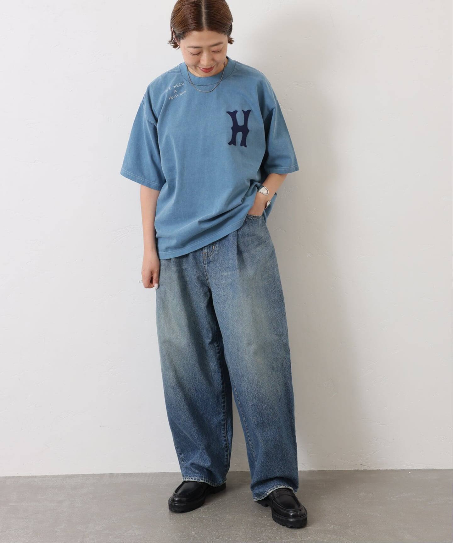 2024ジャーナルスタンダード　ビッグタックデニム 25年 美品 JOURNAL STANDARD ビッグタックワイドデニムパンツ