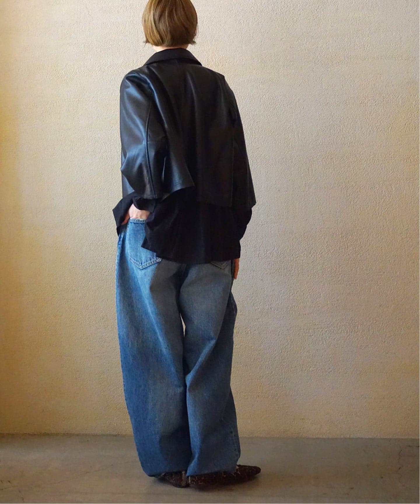 追加2》13OZデニム タックラウンドパンツ（デニムパンツ・ジーンズ