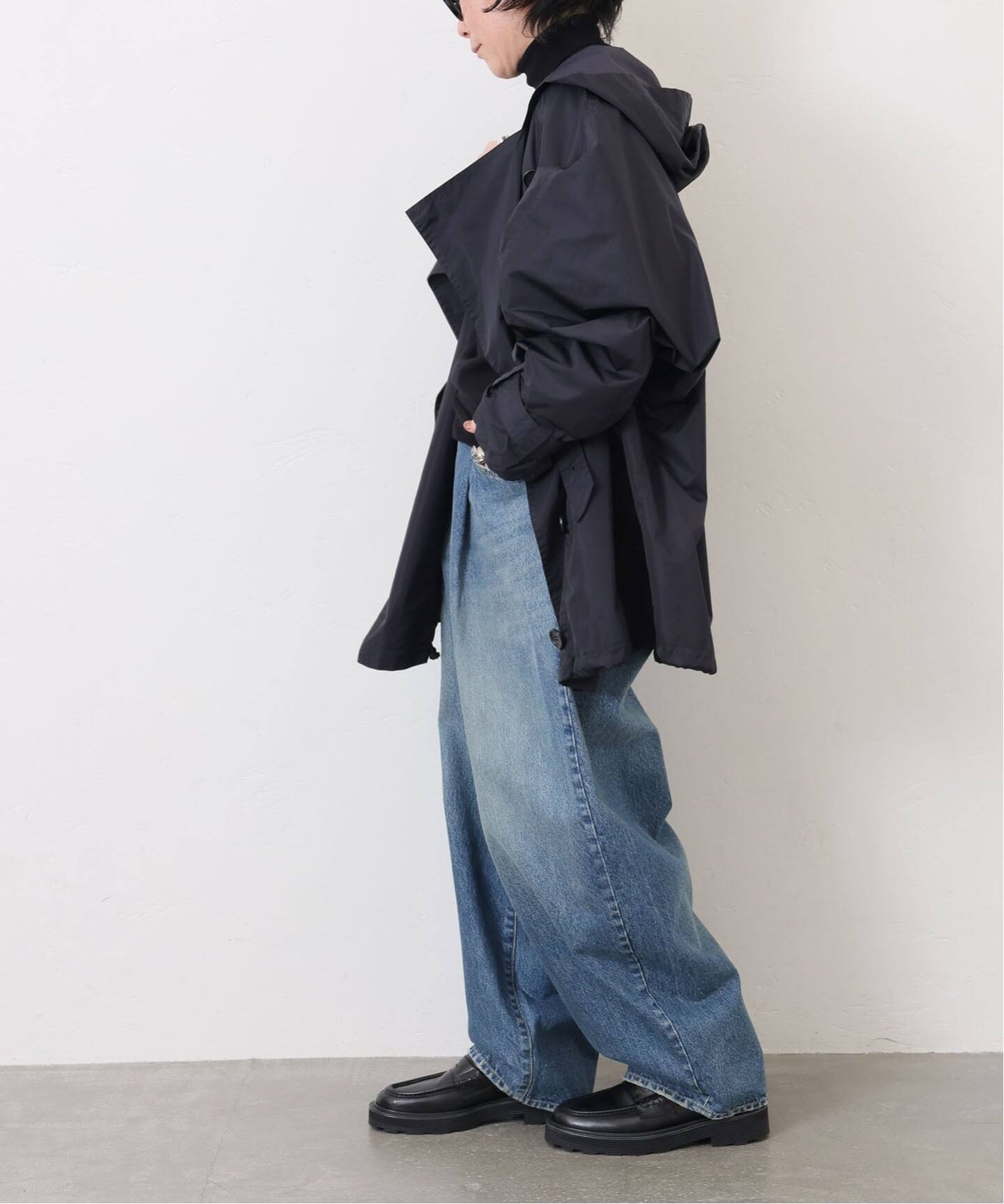 追加2》13OZデニム タックラウンドパンツ（デニムパンツ・ジーンズ