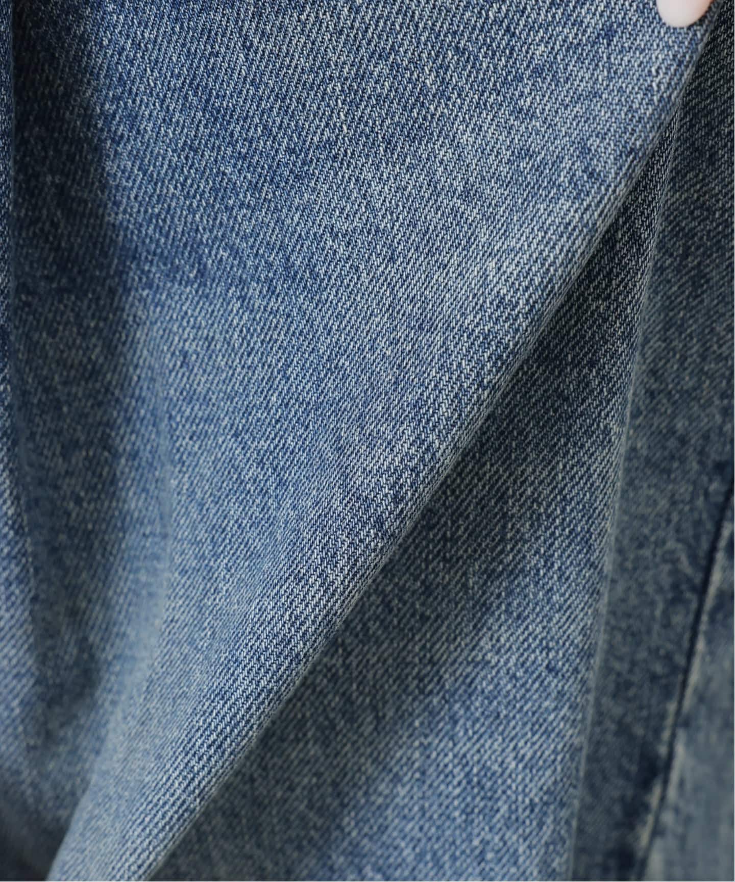 追加2》13OZデニム タックラウンドパンツ（デニムパンツ・ジーンズ