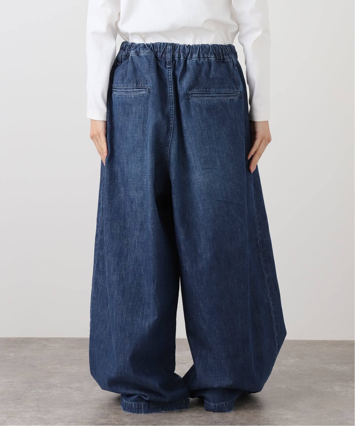 25年 美品 JOURNAL STANDARD ビッグタックワイドデニムパンツ 25年 美品 JOURNAL STANDARD ビッグタックワイドデニムパンツ