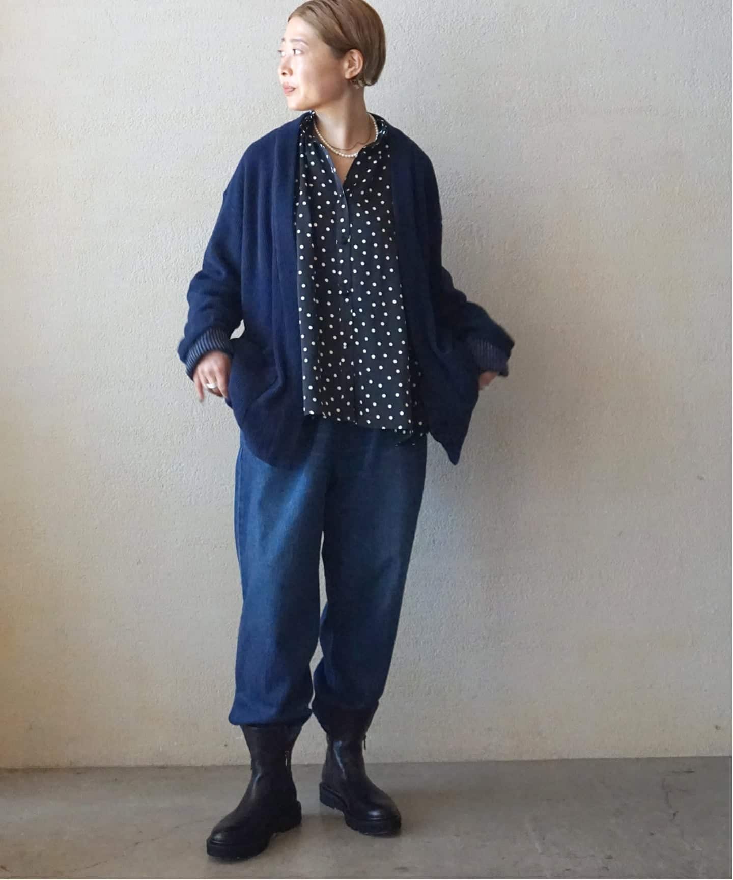 12OZデニム サルエルパンツ（デニムパンツ・ジーンズ）｜journal