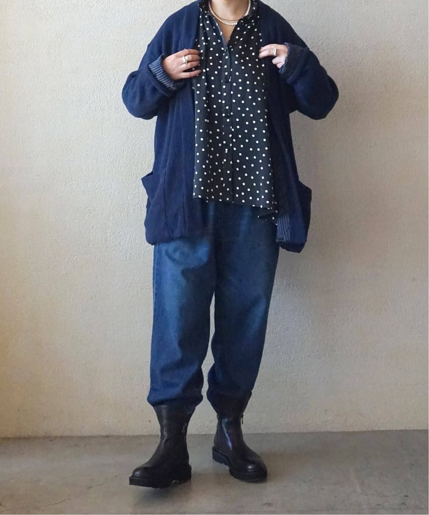 12OZデニム サルエルパンツ（デニムパンツ・ジーンズ）｜journal