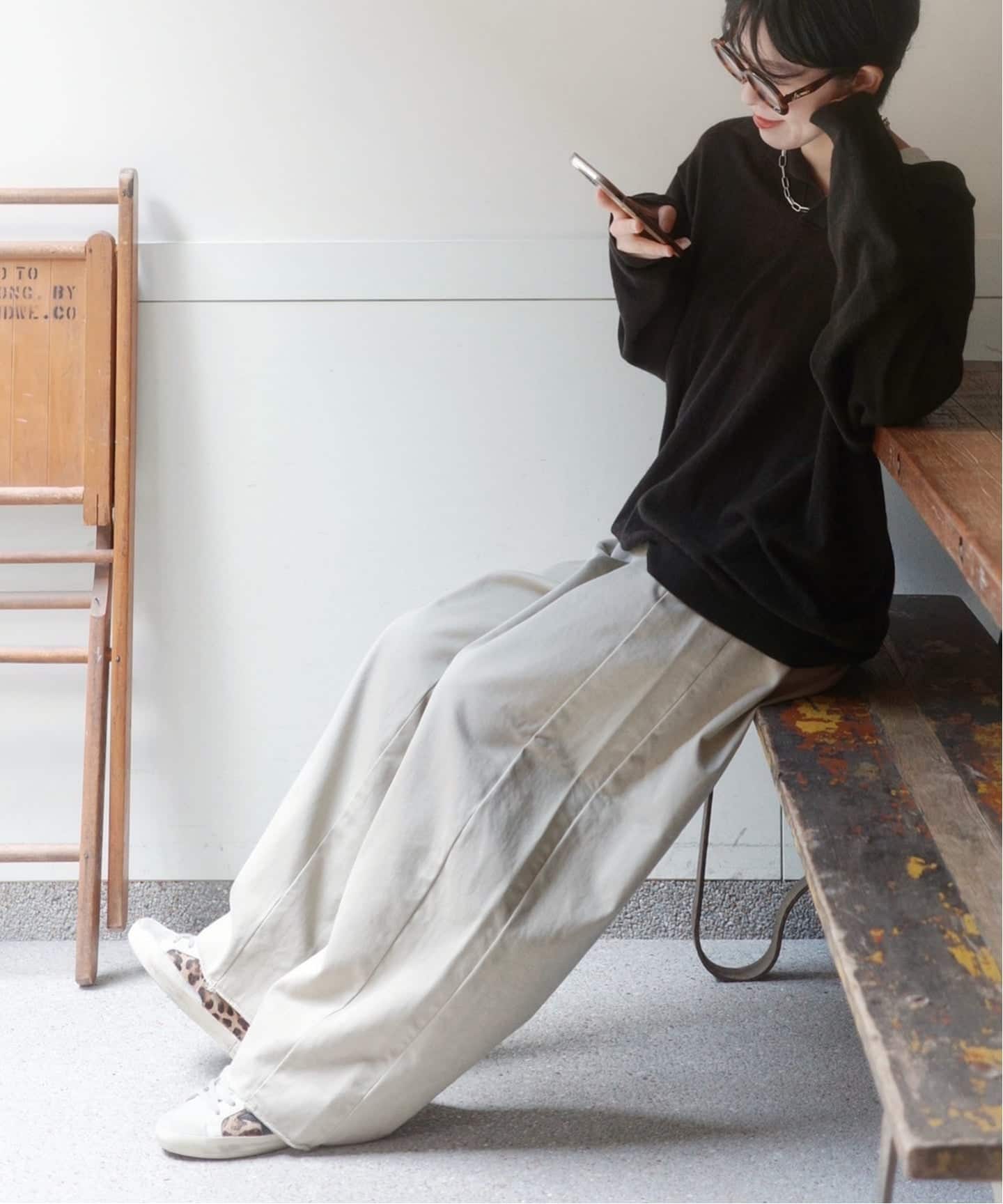 追加予約2》チノ スウィッチパンツ（チノパンツ）｜journal