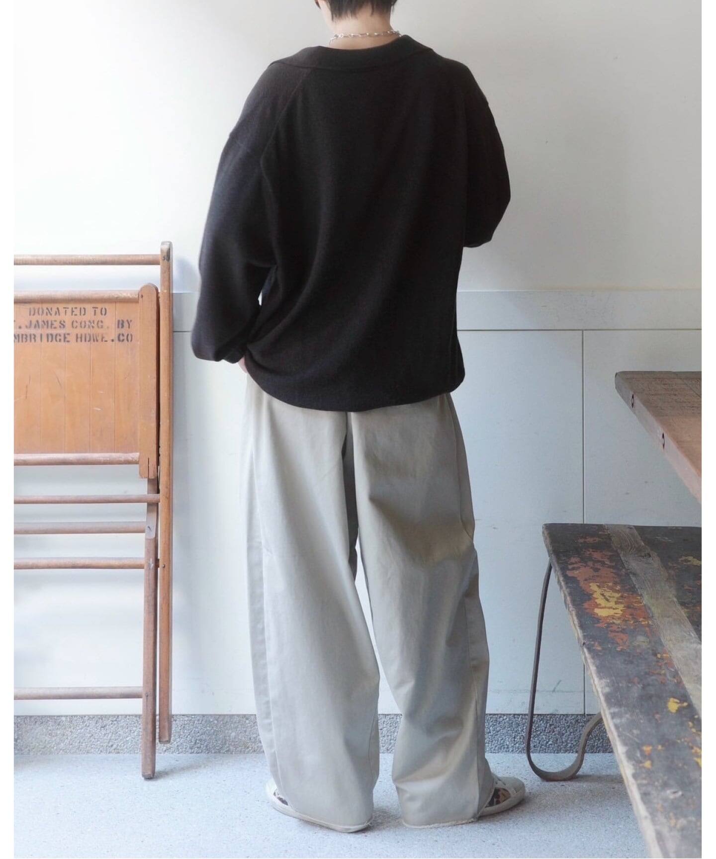 【新品】ジャーナルスタンダードラックス　チノパン　ベージュ　Mサイズ ジャーナルスタンダードラックス☆チノロンダーパンツ M Journal