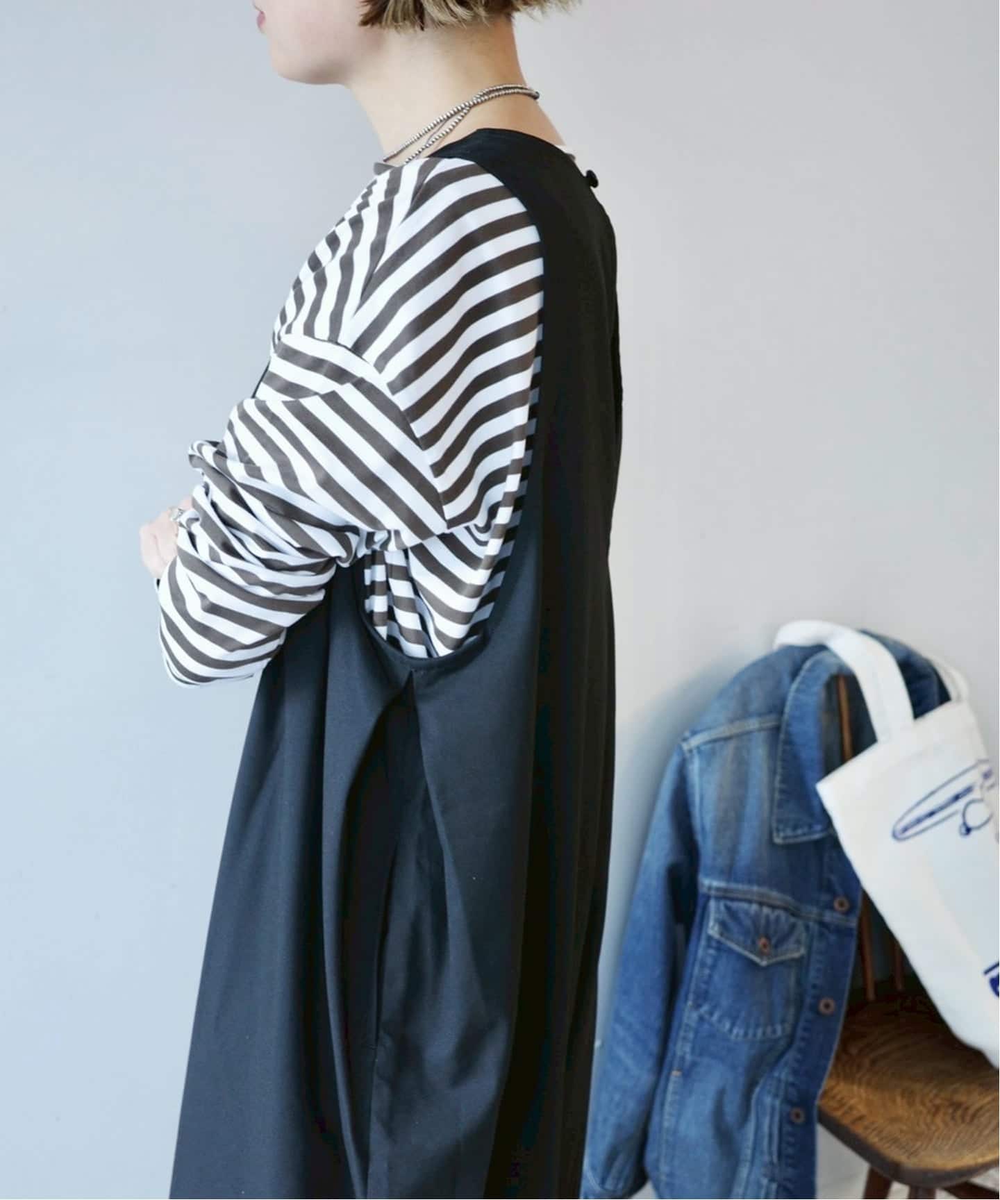 JOURNAL STANDARD LUXE Vネックサロペット TRツイル Vネックサロペット（サロペット／オーバーオール