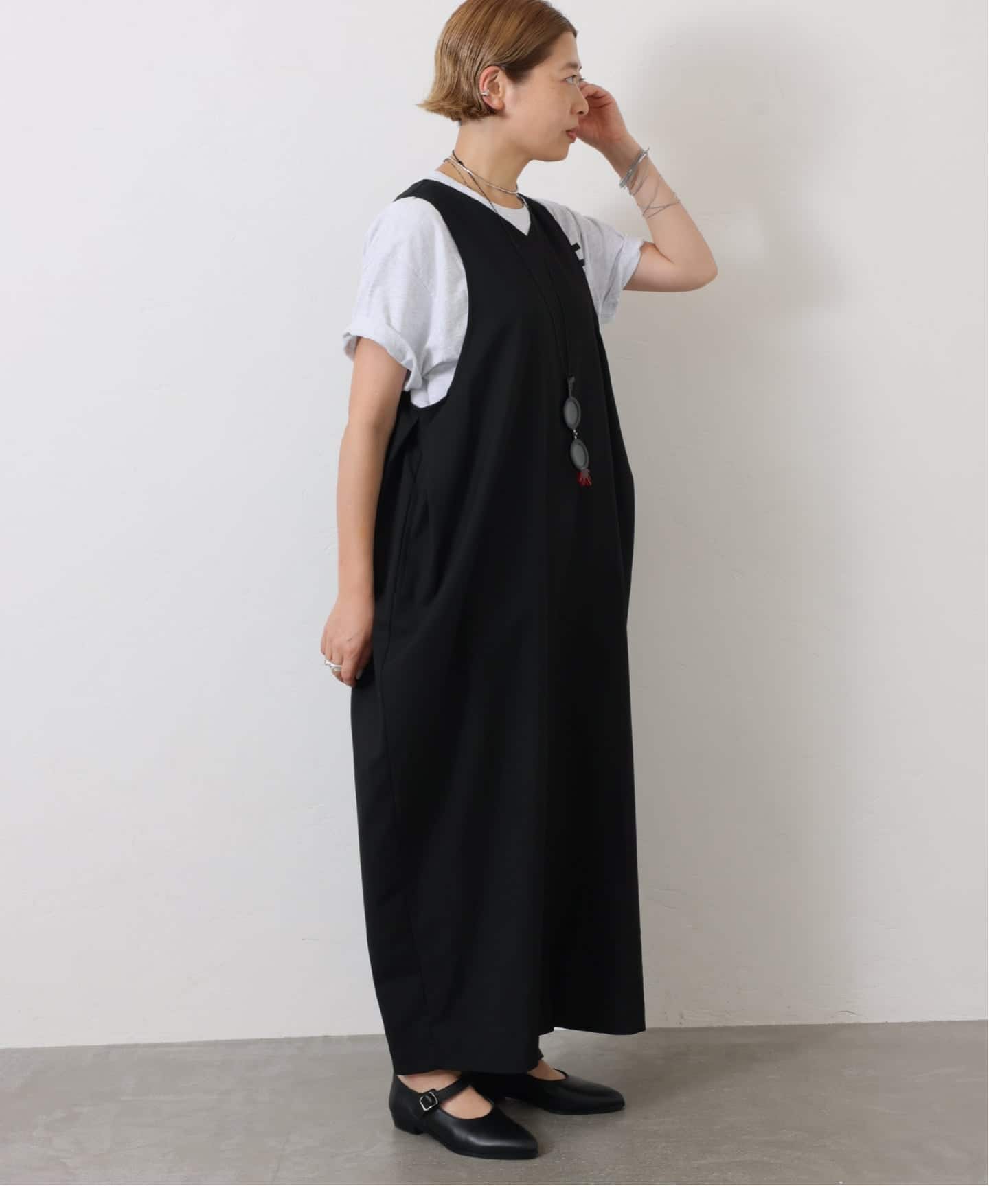 ジャーナルスタンダードラックス　ホソコールストレッチ サロペット セール】ホソコールストレッチ サロペット◇（その他パンツ