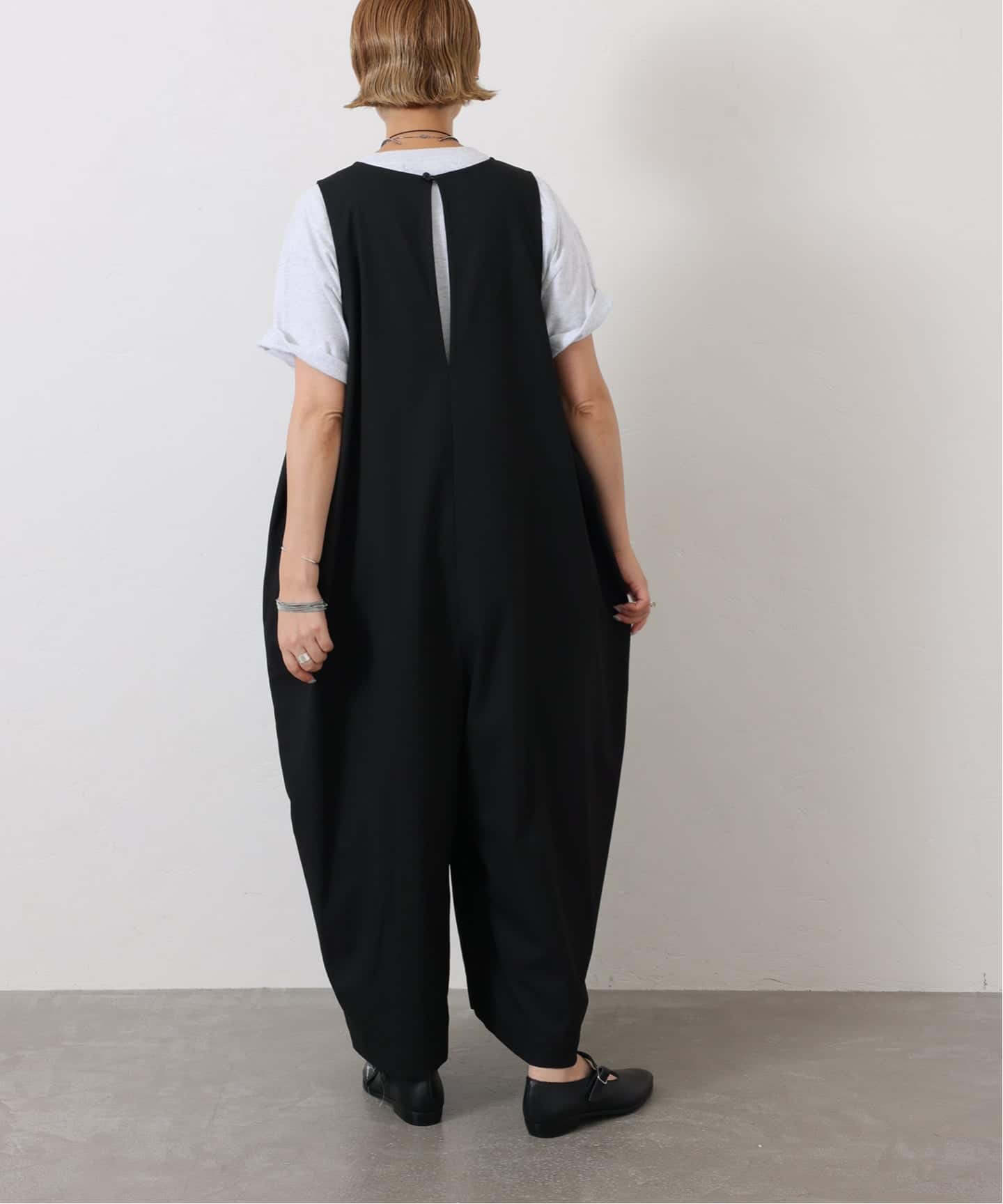 JOURNAL STANDARD LUXE Vネックサロペット TRツイル Vネックサロペット（サロペット／オーバーオール