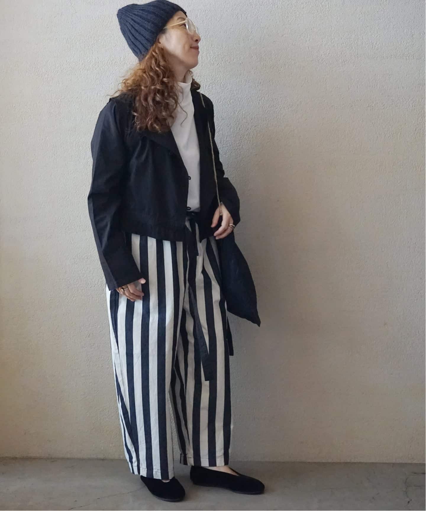 ストライプデニム イージーパンツ（その他パンツ）｜journal standard