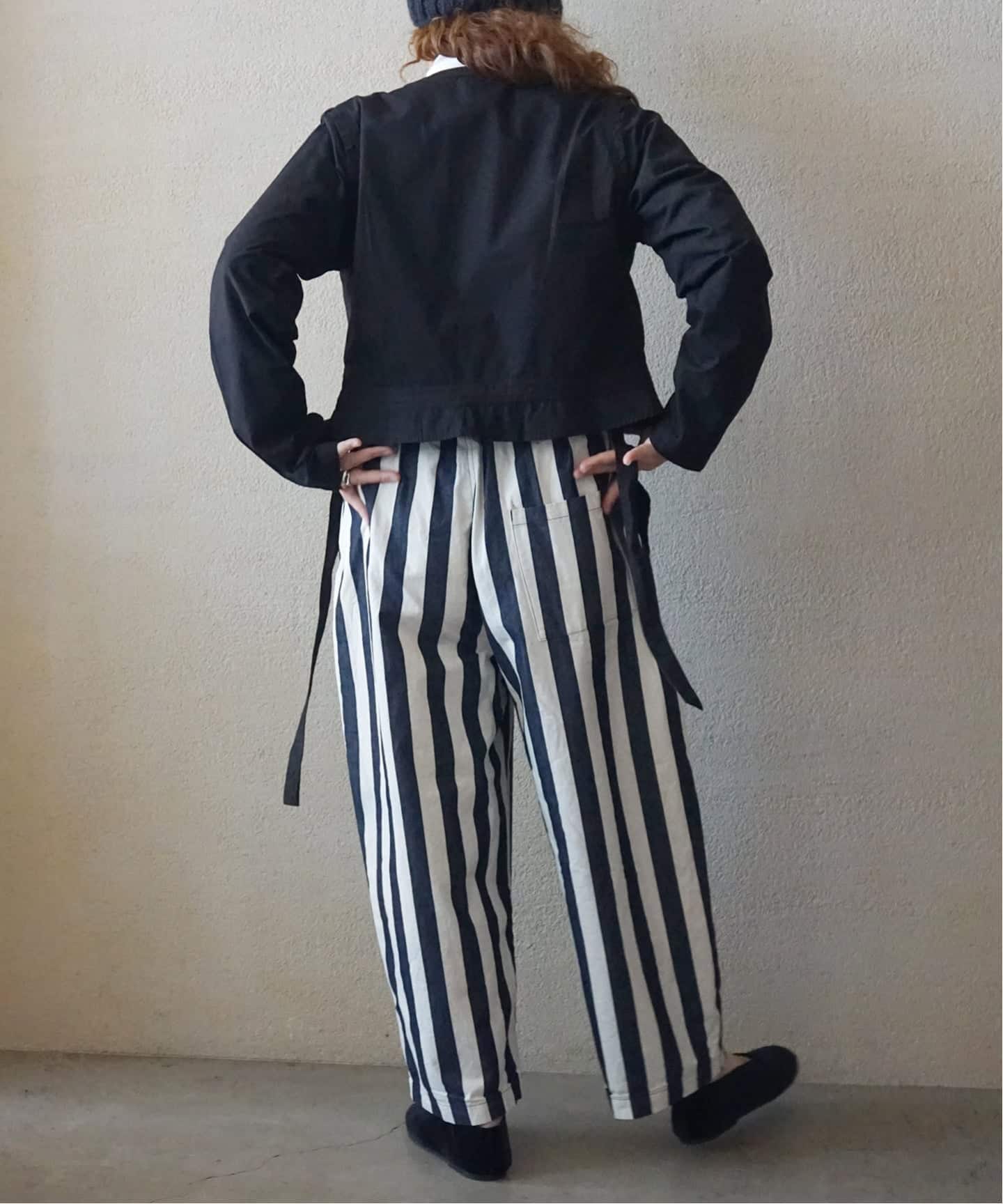 ストライプデニム イージーパンツ（その他パンツ）｜journal