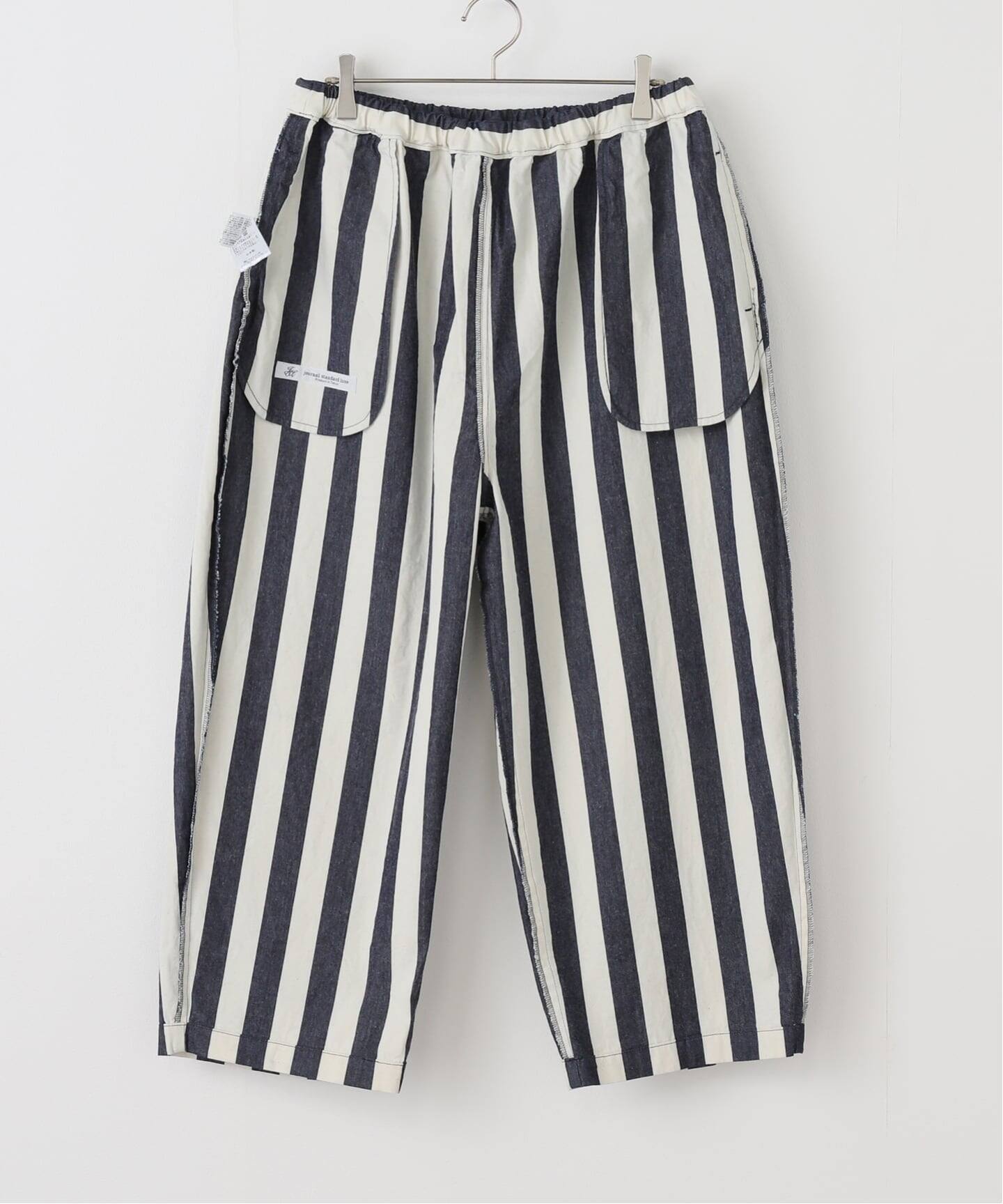 ストライプデニム イージーパンツ（その他パンツ）｜journal standard
