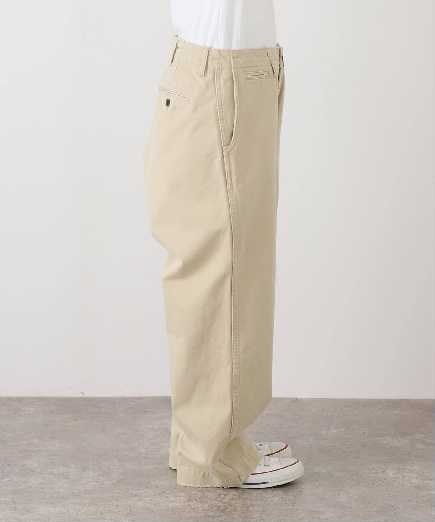 ジャーナルスタンダードラックス　ワイドチノ ドライワッシャー ワイドチノ（チノパンツ）｜journal standard