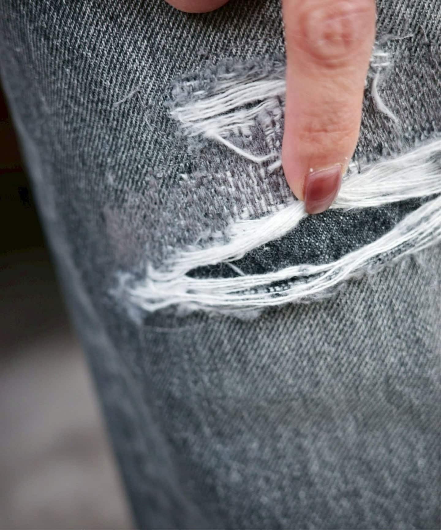 予約》13OZデニム ダメージ5PK（デニムパンツ・ジーンズ）｜journal