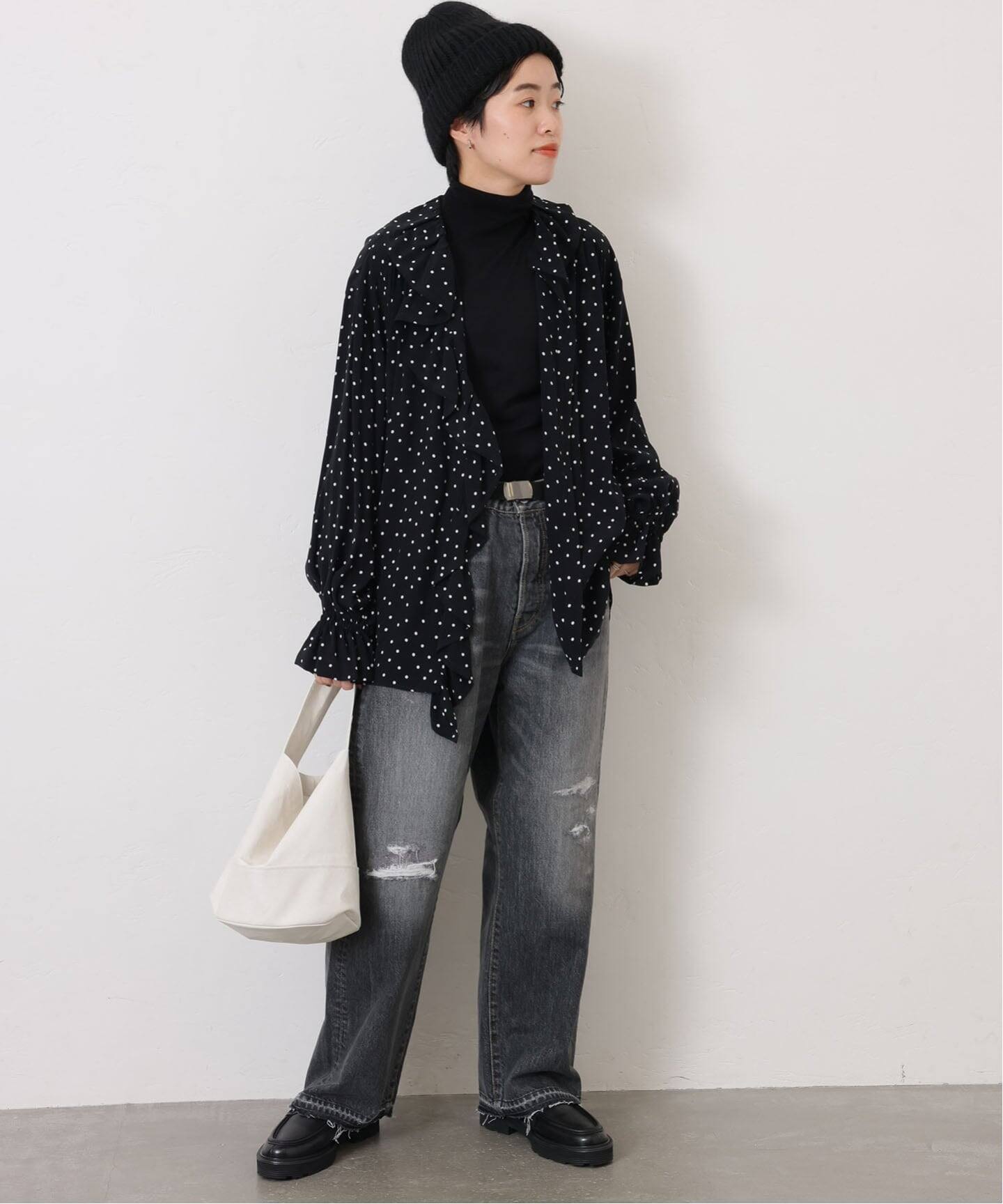 予約》13OZデニム ダメージ5PK（デニムパンツ・ジーンズ