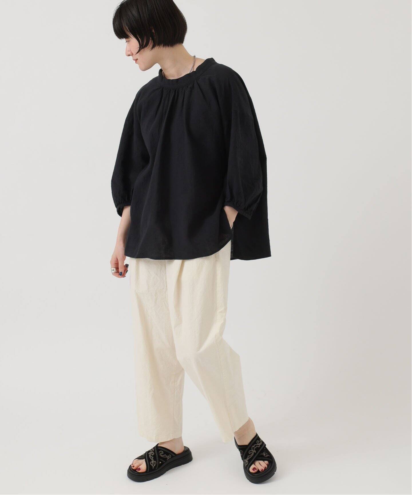 ヴィンテージバフグラニーパンツ（その他パンツ）｜journal