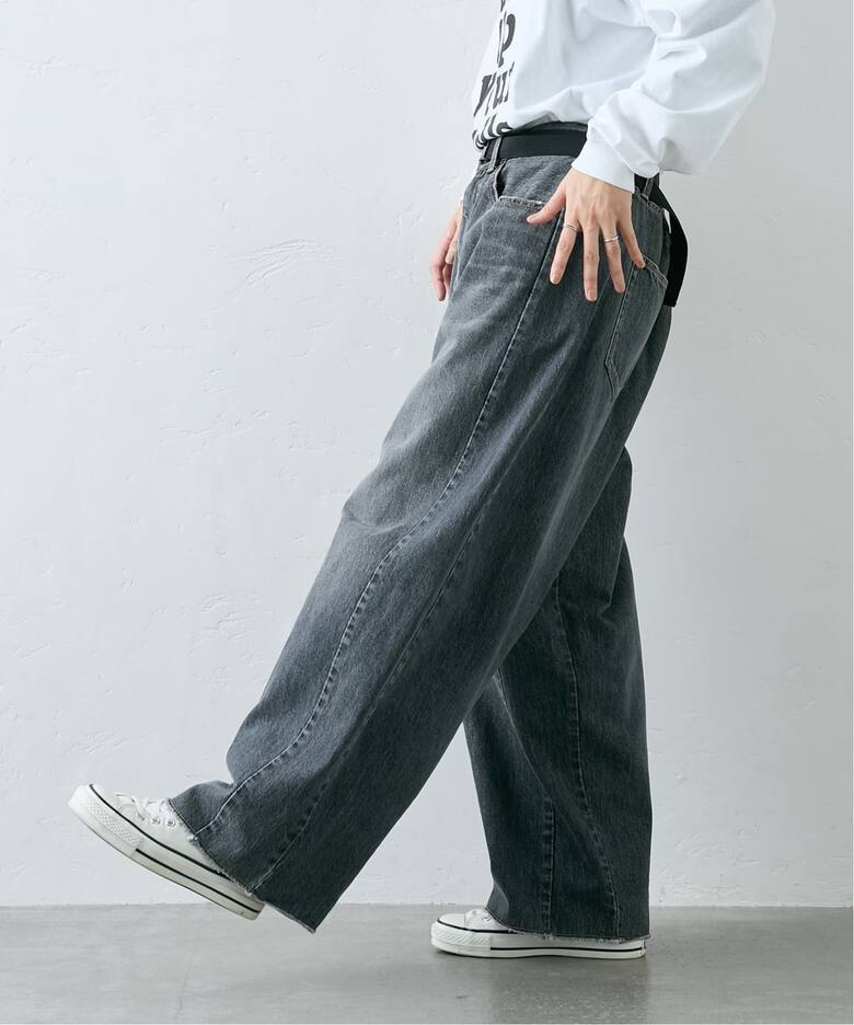 13OZデニム スウィッチパンツ（BLK）（デニムパンツ・ジーンズ