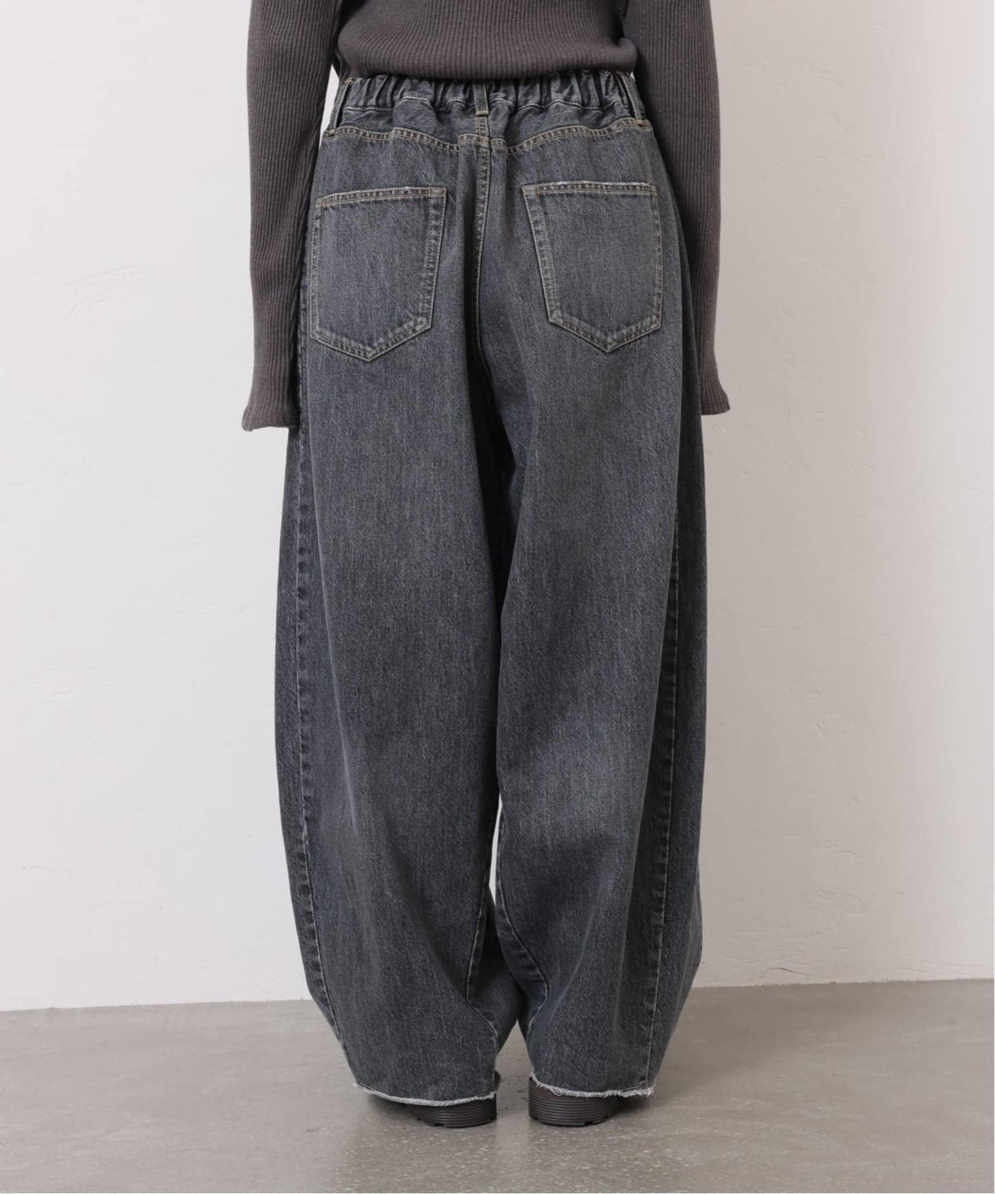 13OZデニム スウィッチパンツ（BLK）（デニムパンツ・ジーンズ