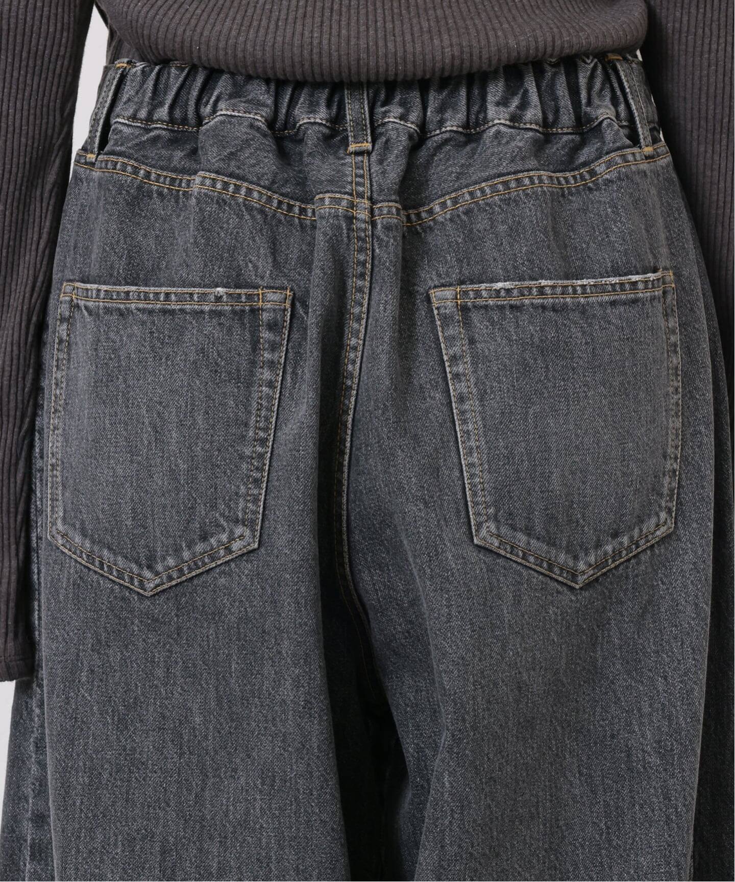 13OZデニム スウィッチパンツ（BLK）（デニムパンツ・ジーンズ