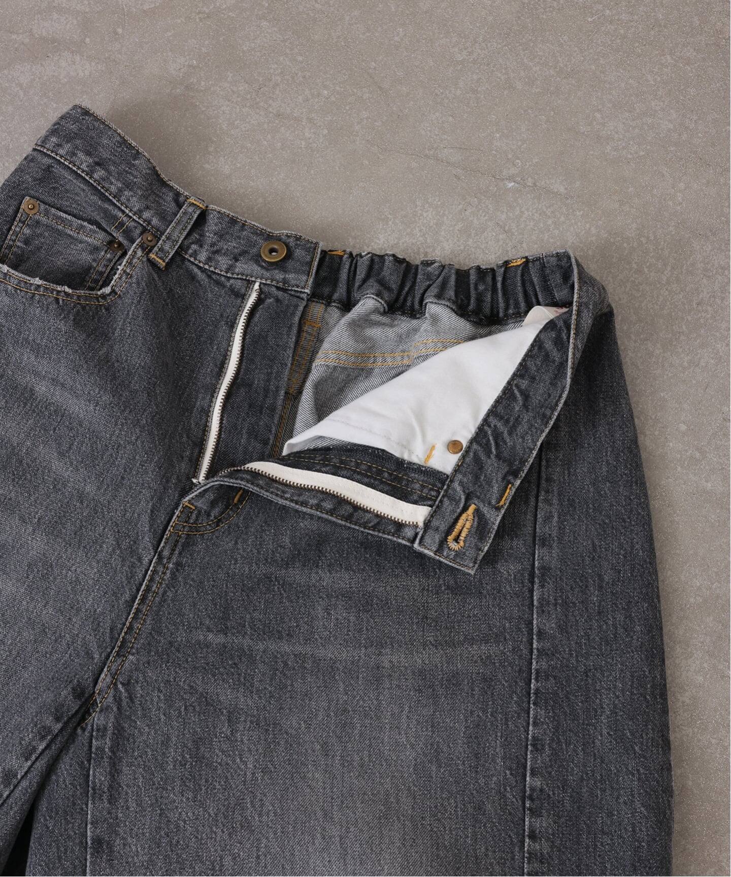 13OZデニム スウィッチパンツ（BLK）（デニムパンツ・ジーンズ
