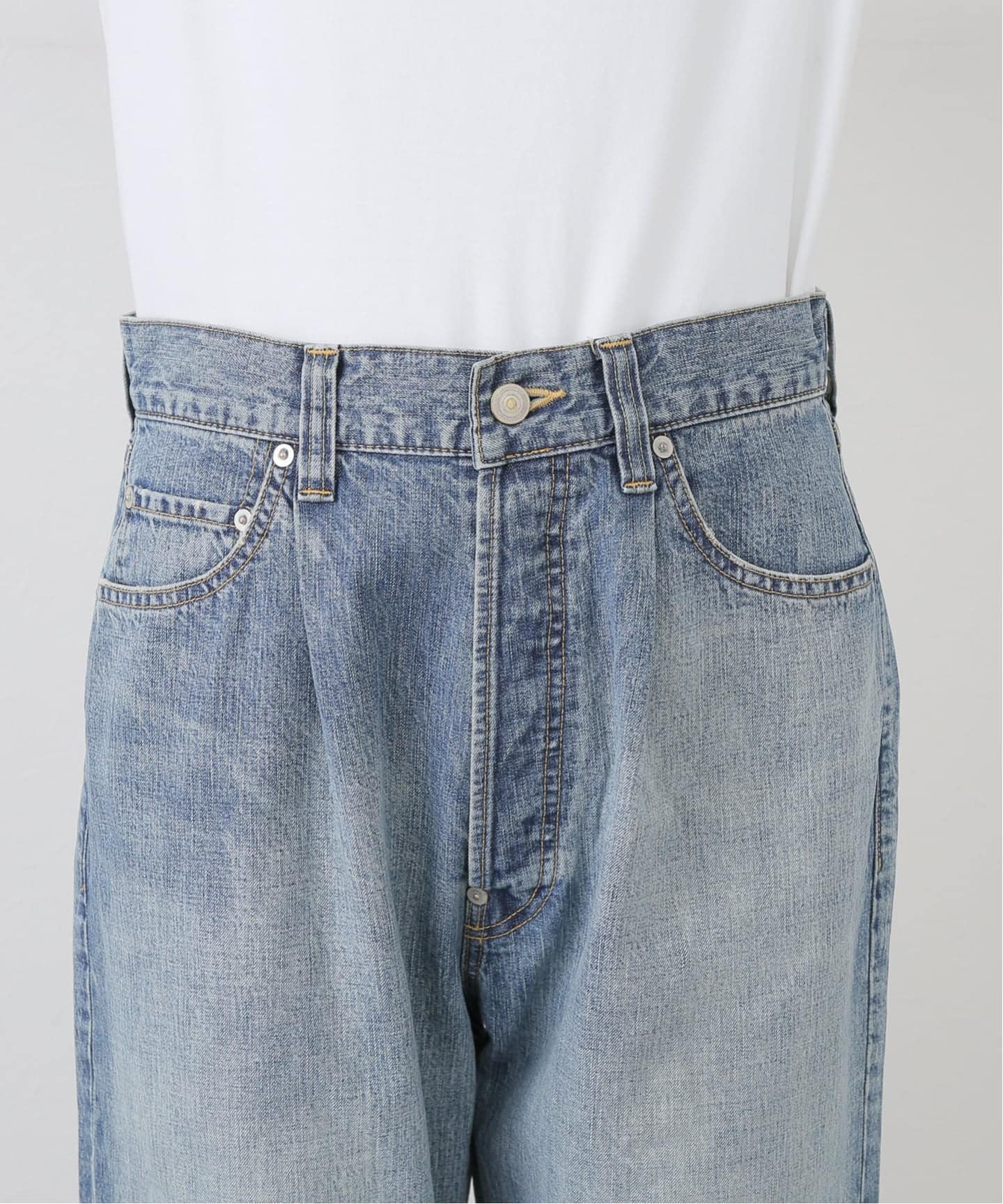 ★7/31まで★ジャーナルスタンダードlux デニムタックペインターパンツS ☆7/31まで☆ジャーナルスタンダードlux デニムタックペインター