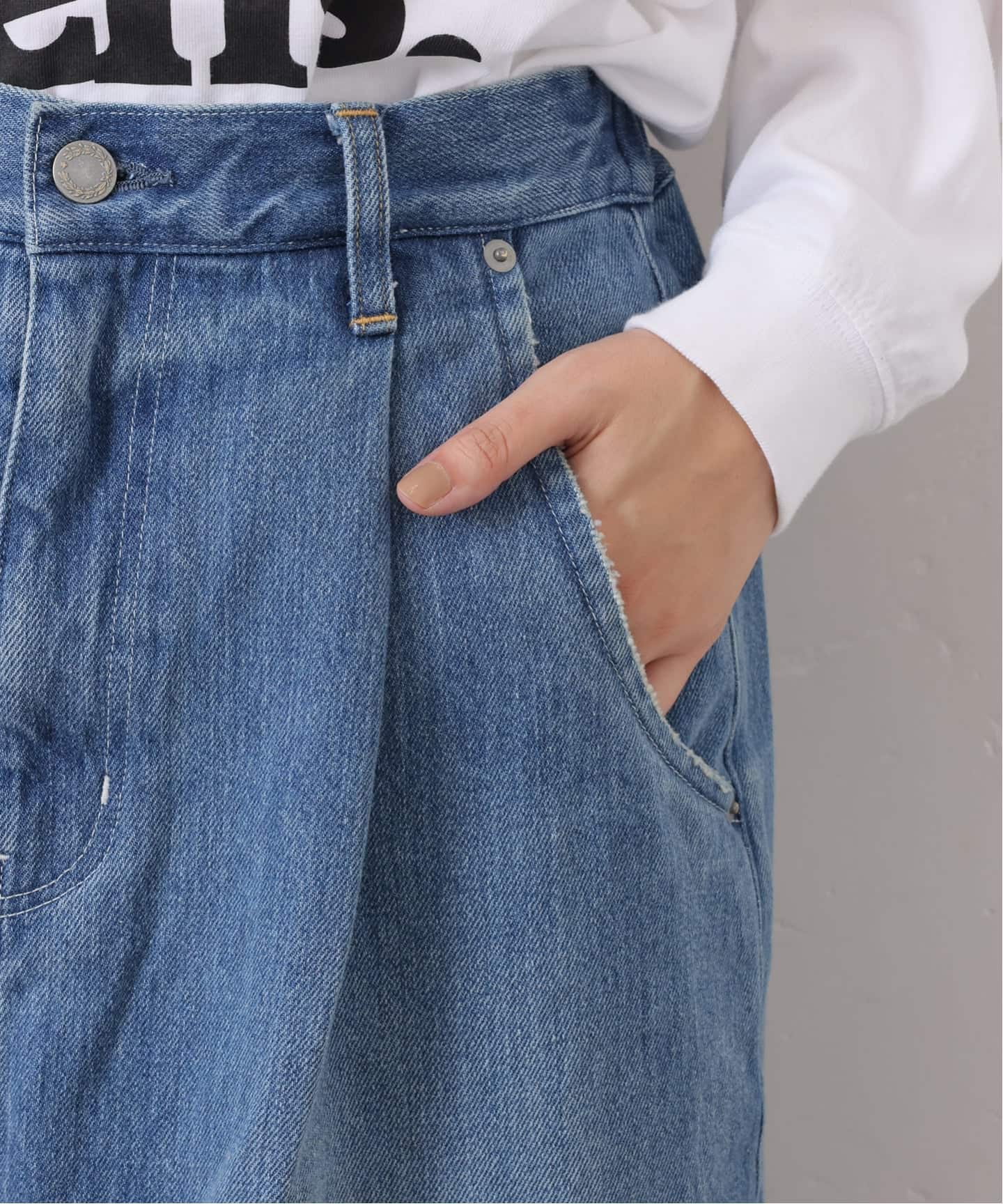 12OZデニム ライズパンツ（デニムパンツ・ジーンズ）｜journal