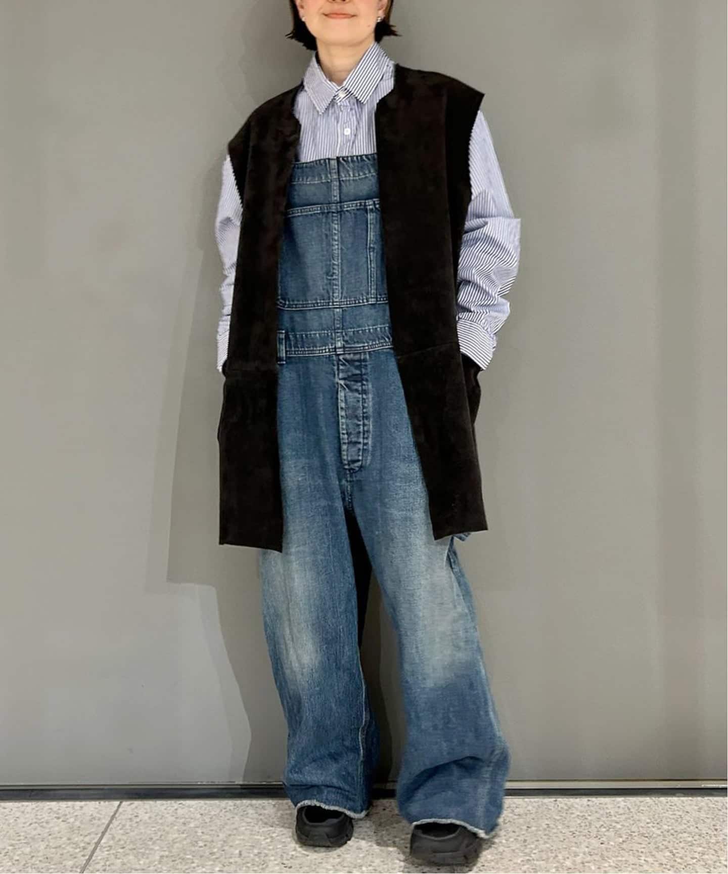 11OZデニムオーバーオール（サロペット／オーバーオール）｜journal