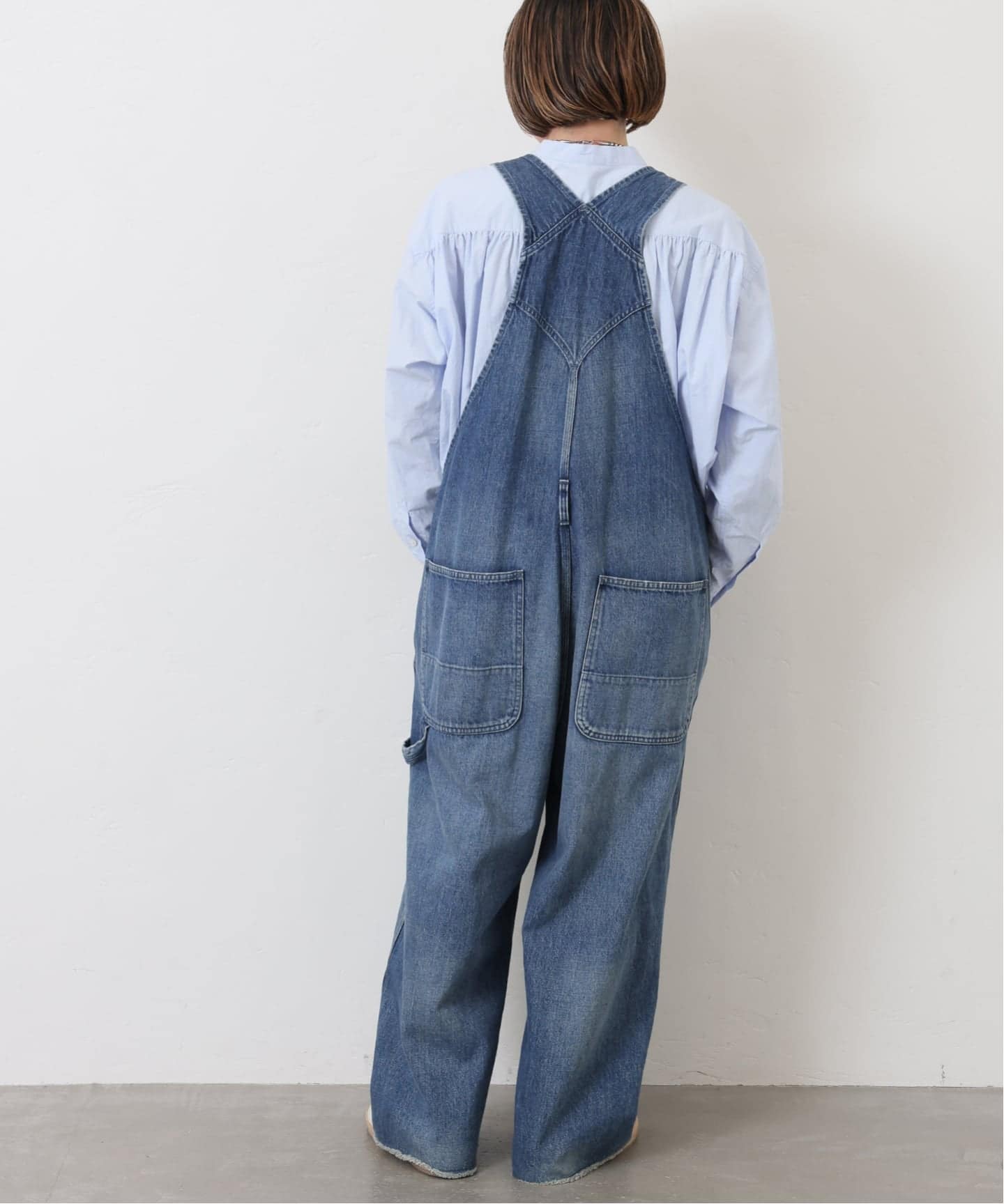 journal standard luxe 11ozデニムオーバーオール JOURNAL STANDARD LUXE（ジャーナルスタンダード ラックス）の「11OZ