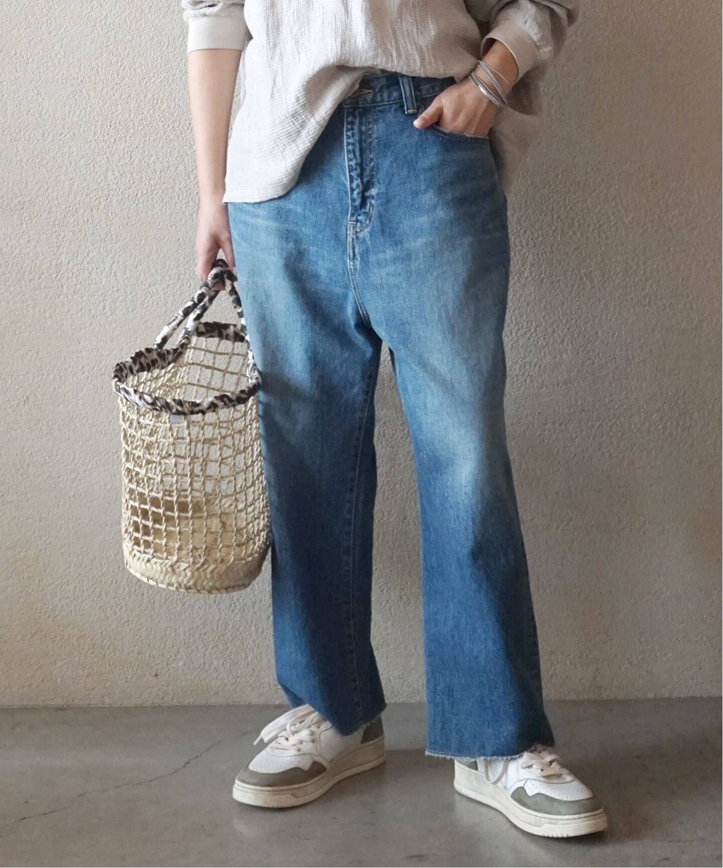 25年 journal standard luxe 12OZデニム フラムパンツ 12OZデニム フラムパンツ（デニムパンツ・ジーンズ）｜journal