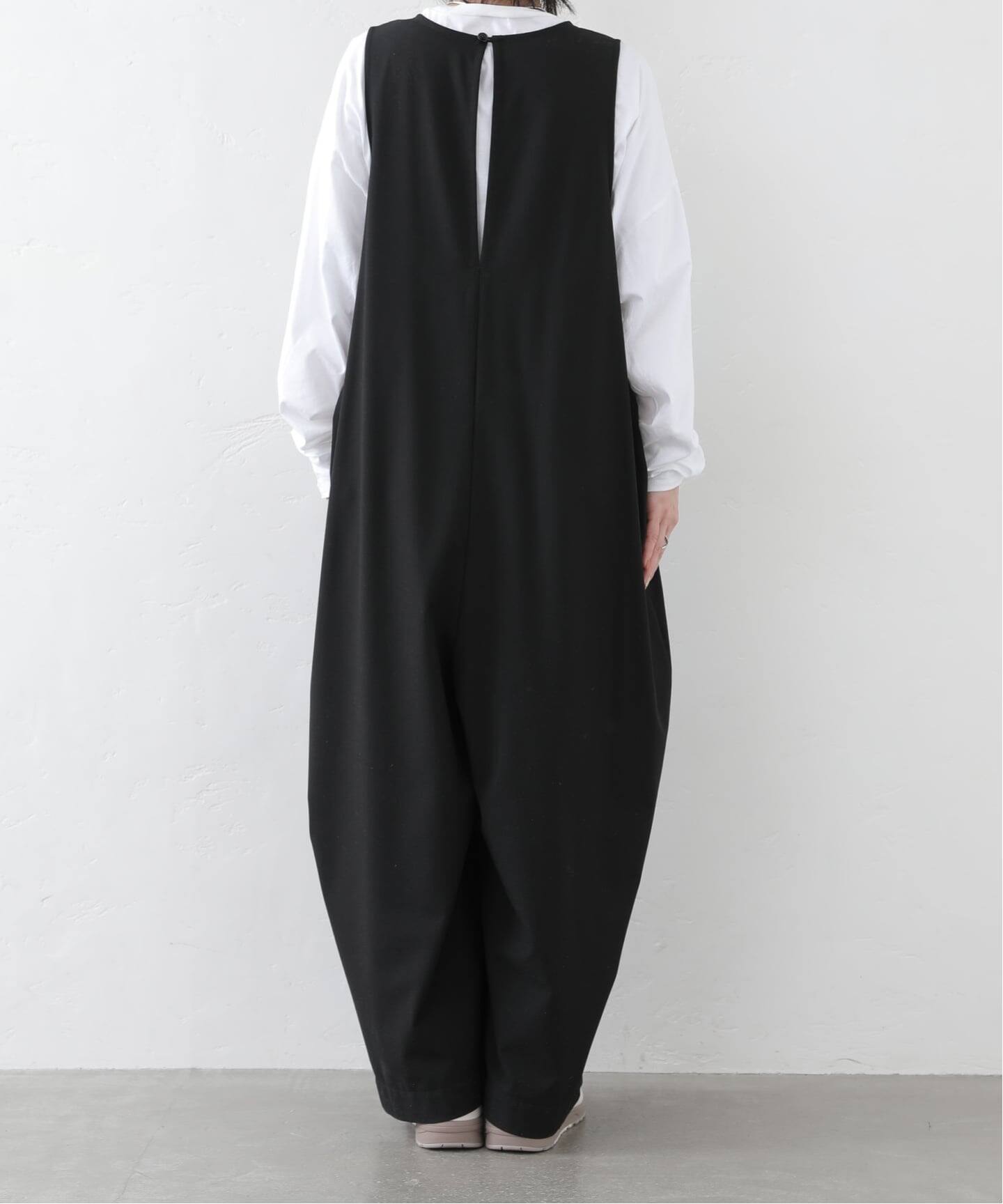 TRストレッチ Vネックサロペット（サロペット／オーバーオール