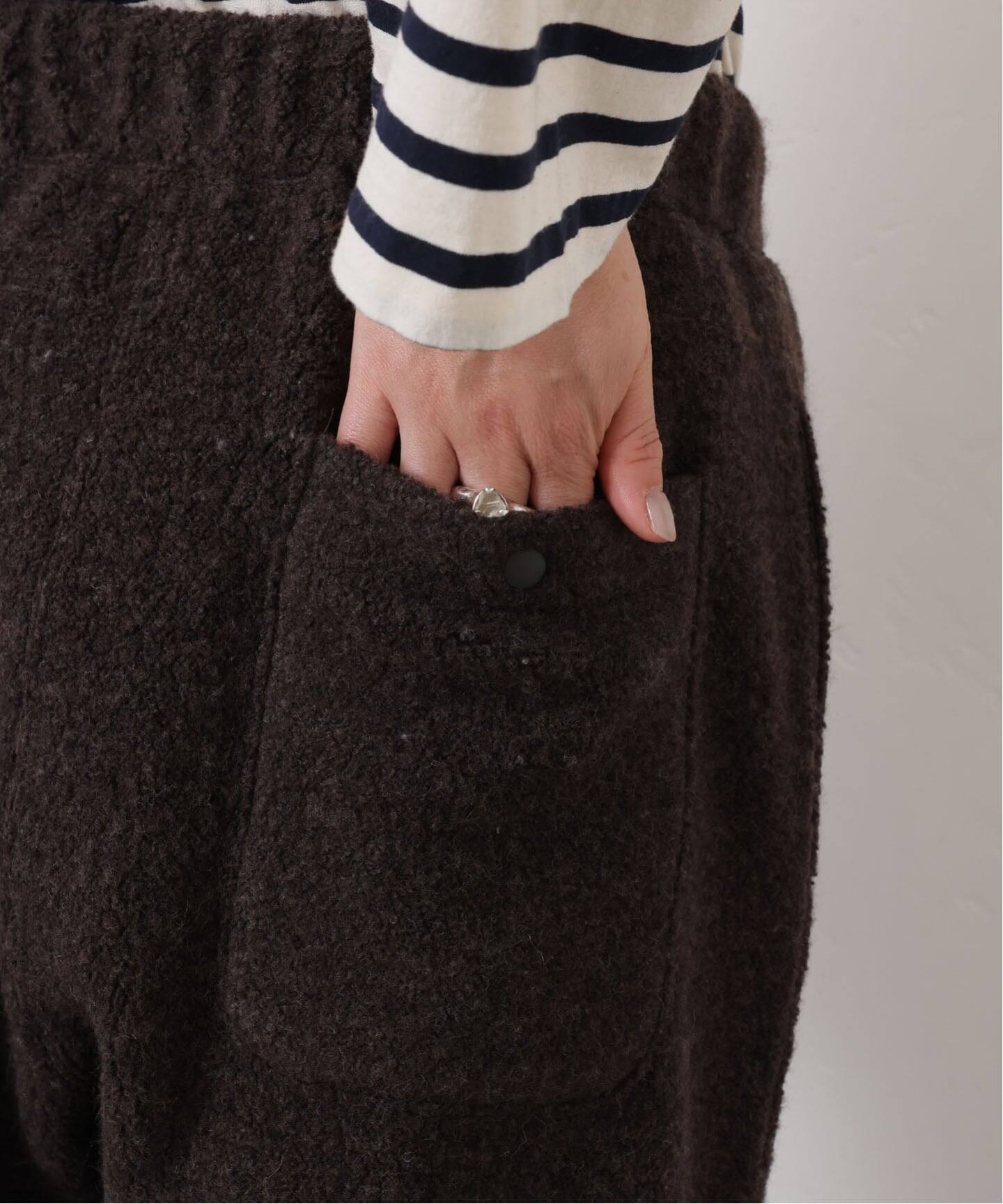 221VILLAGE 】WOOL PILE PT（ジャージ／トラックパンツ）｜journal