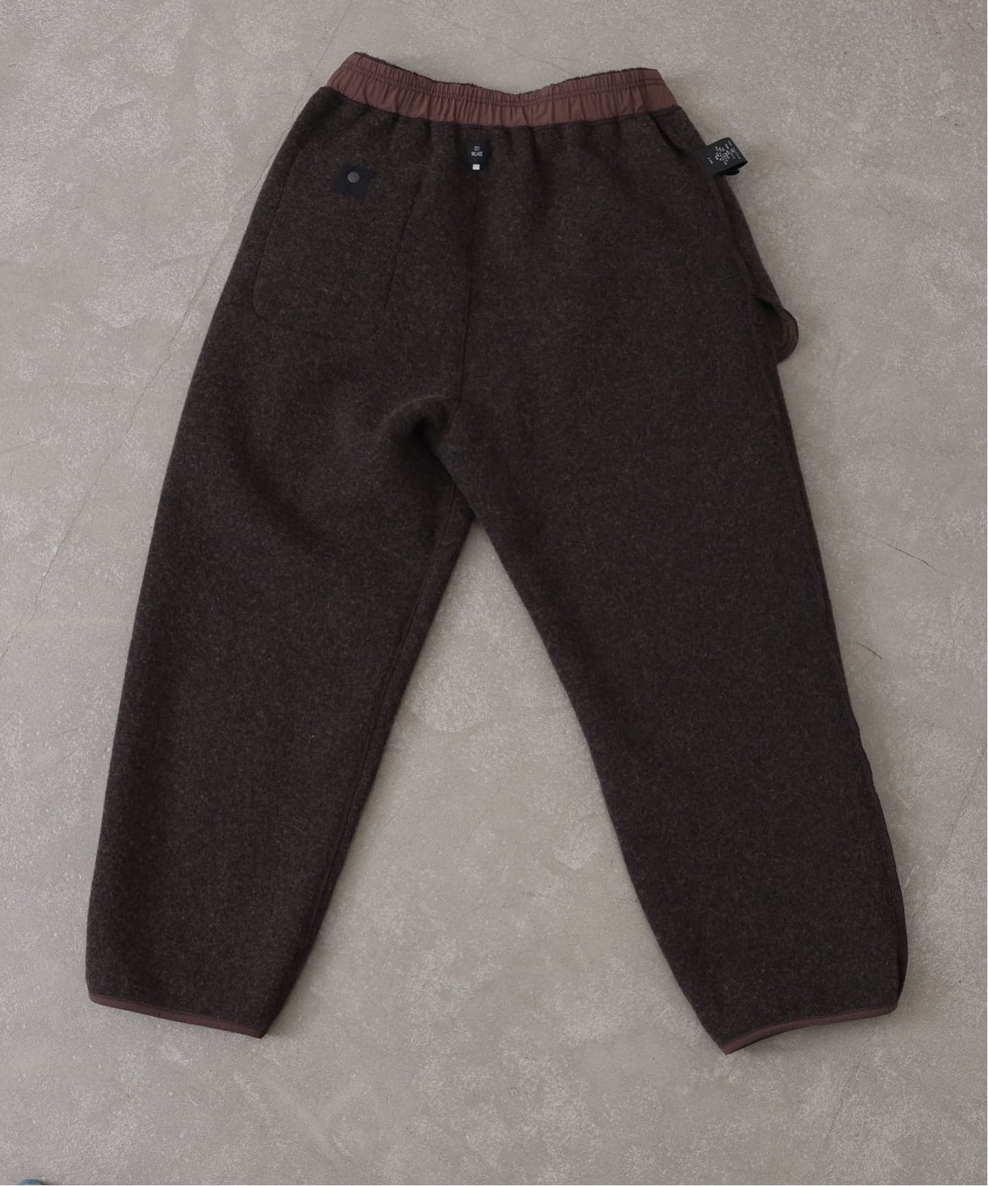 221VILLAGE ウール パイル パンツ ジャーナルスタンダードラックス 予約》【221VILLAGE 】WOOL PILE PT（ジャージ／トラックパンツ