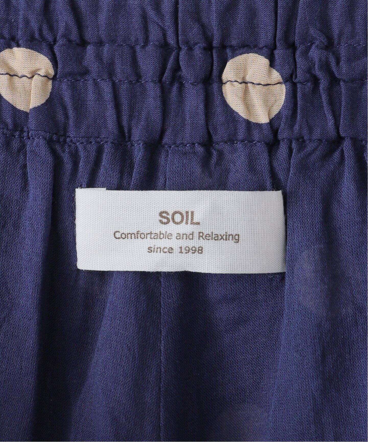journal standard luxe ドットeasywideパンツ SOIL/ ソイル】DOT PRINT WIDE EASY PANTS（その他パンツ