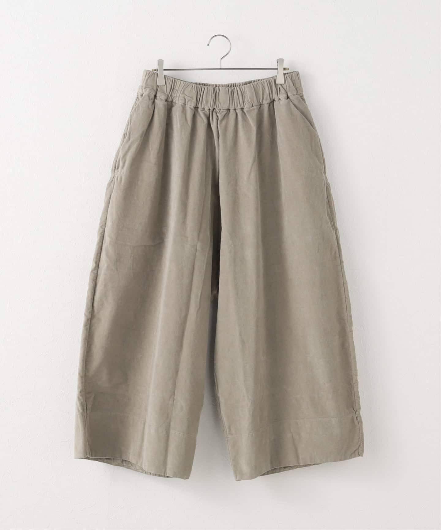 journal standard lux アルバム ディファミリア パンツ album di famiglia】WIDE TROUSERS VELVET(その他パンツ