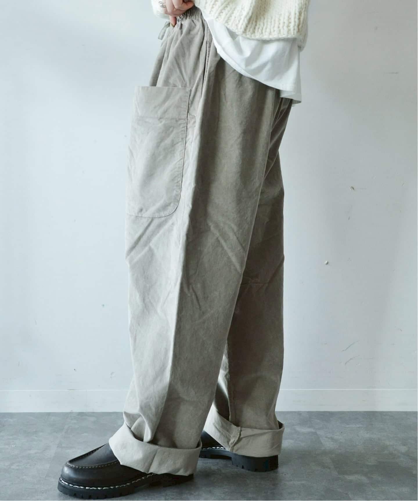 album di famiglia】 BRAGUE TROUSERS VELVET（その他パンツ