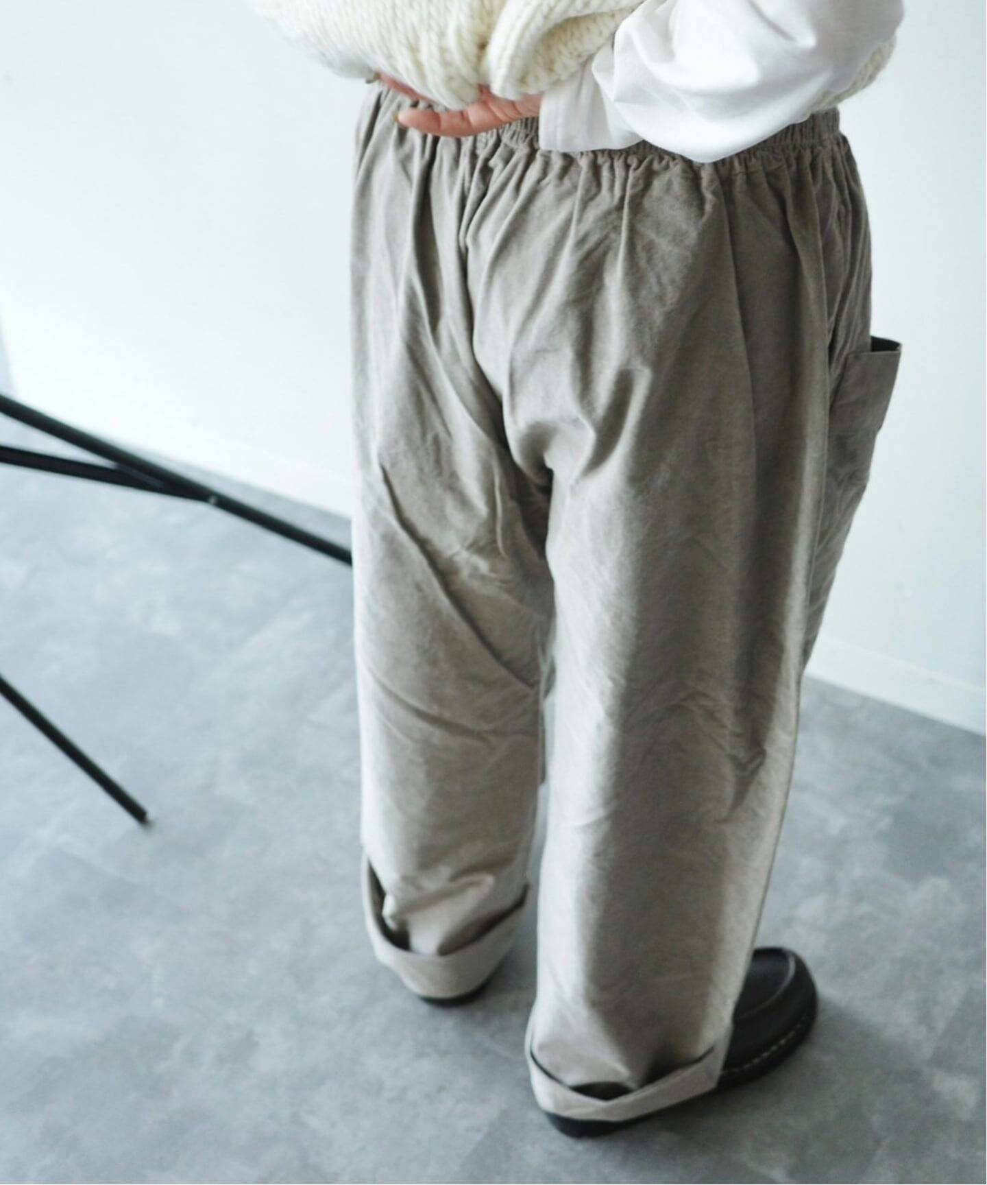 album di famiglia】 BRAGUE TROUSERS VELVET（その他パンツ