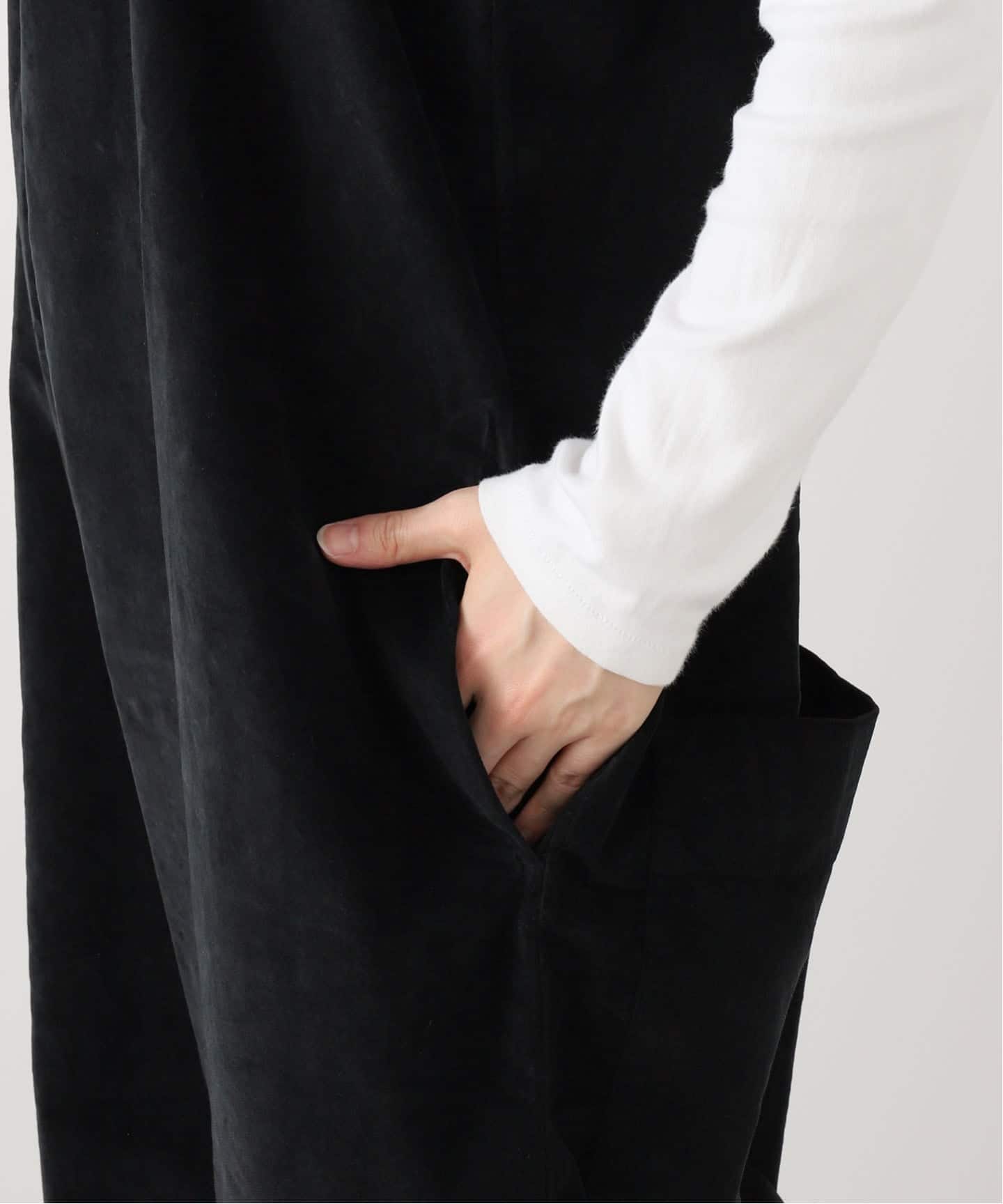 album di famiglia】 SALOPETTE VELVET（サロペット