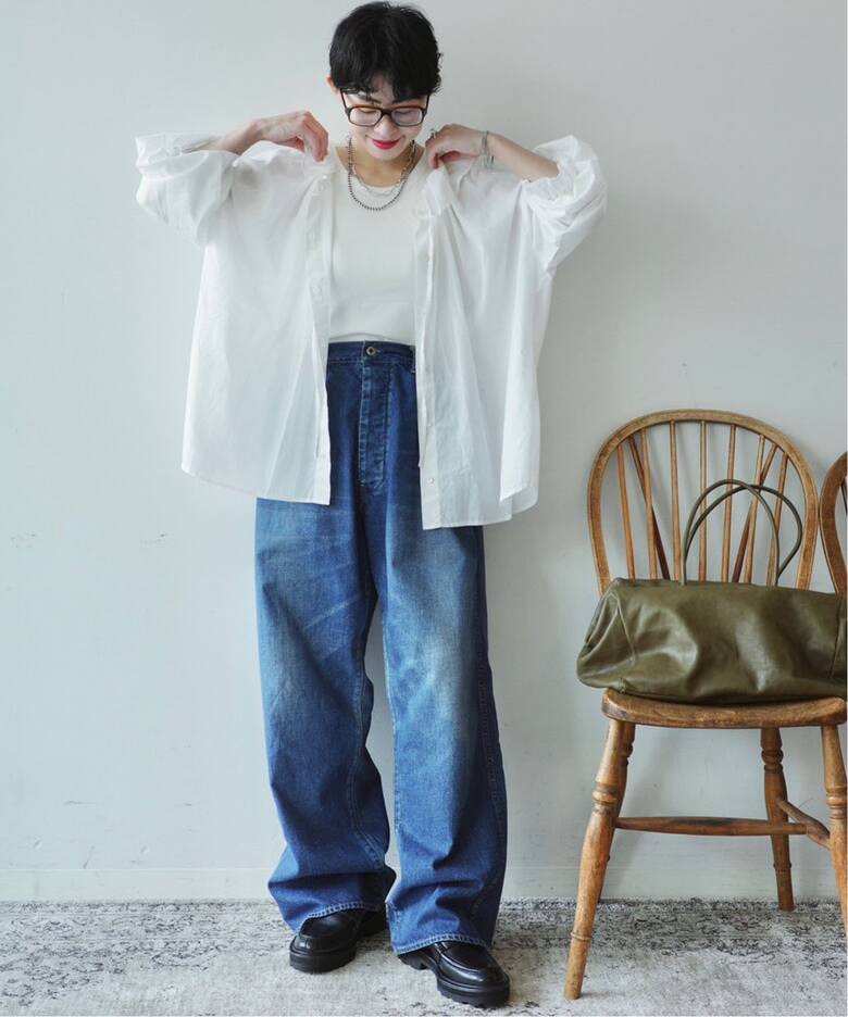 chimala】 DENIM WAIST ADJUSTABLE PANTS（デニムパンツ・ジーンズ 