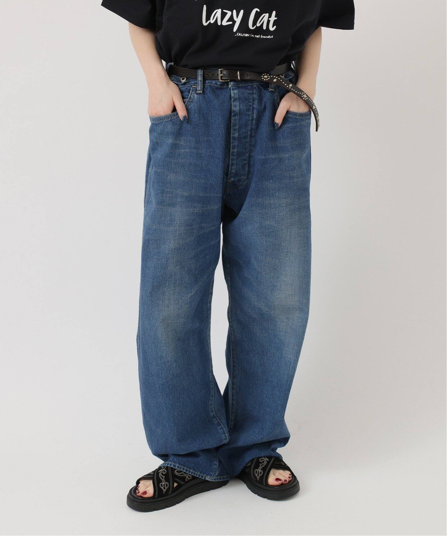 ジャーナルスタンダード ラックス　デニム chimala】 DENIM WAIST ADJUSTABLE PANTS（デニムパンツ