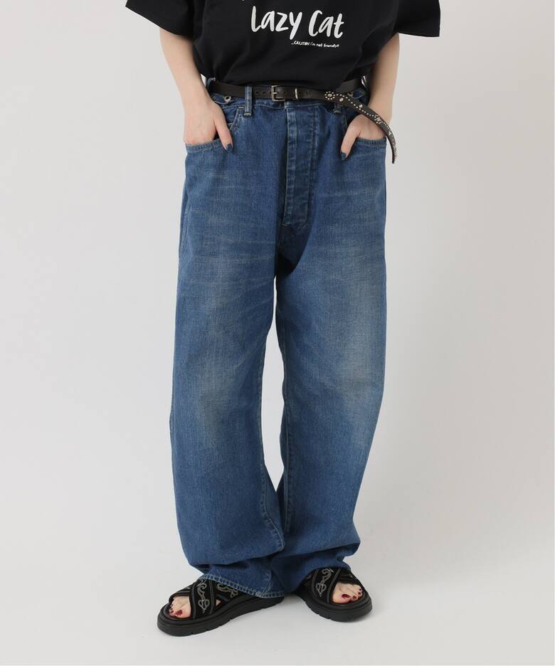 chimala】 DENIM WAIST ADJUSTABLE PANTS（デニムパンツ・ジーンズ 