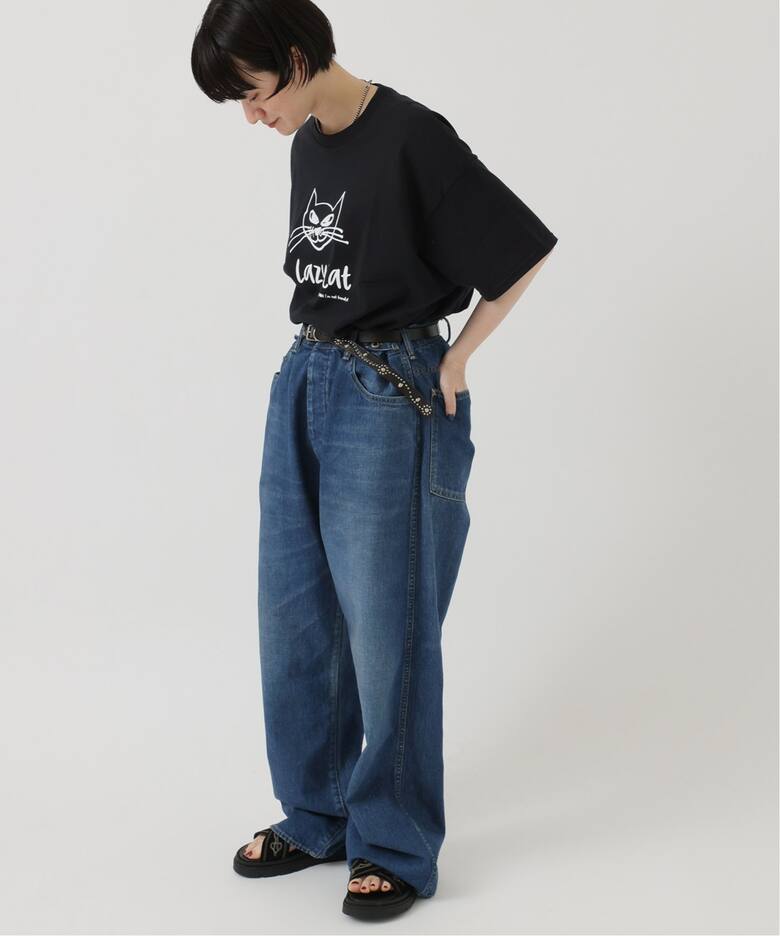 chimala】 DENIM WAIST ADJUSTABLE PANTS（デニムパンツ・ジーンズ 